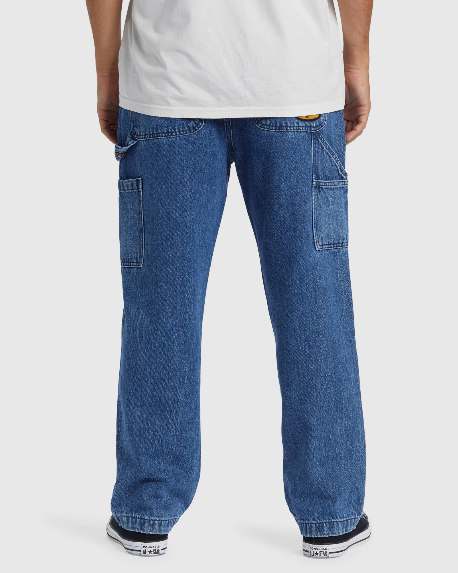 Mens Bad Dog Workwear Relaxd Fit Jeans - Image 3