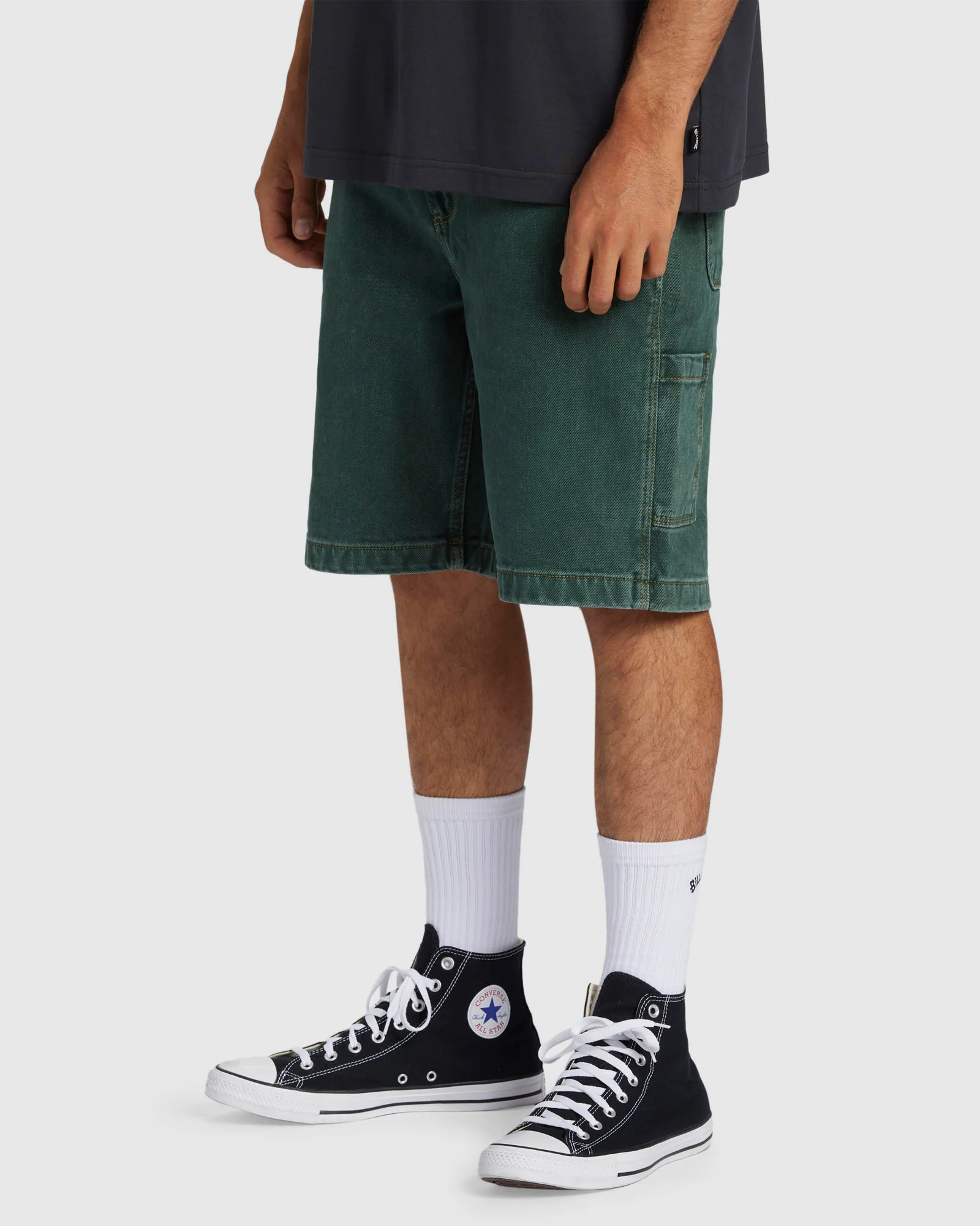 Mens Bad Dog Workwear 21" Shorts - Image 2
