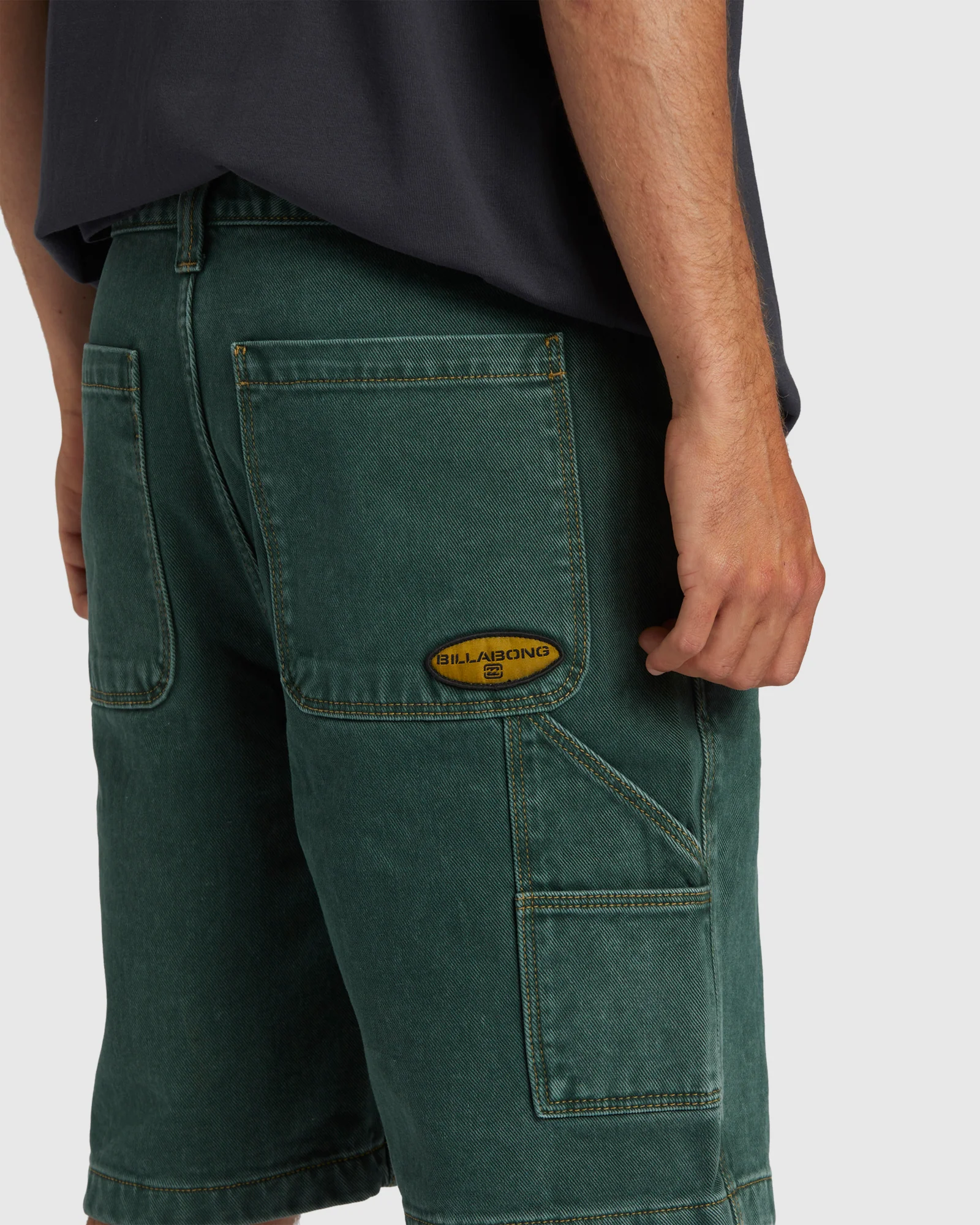 Mens Bad Dog Workwear 21" Shorts - Image 4