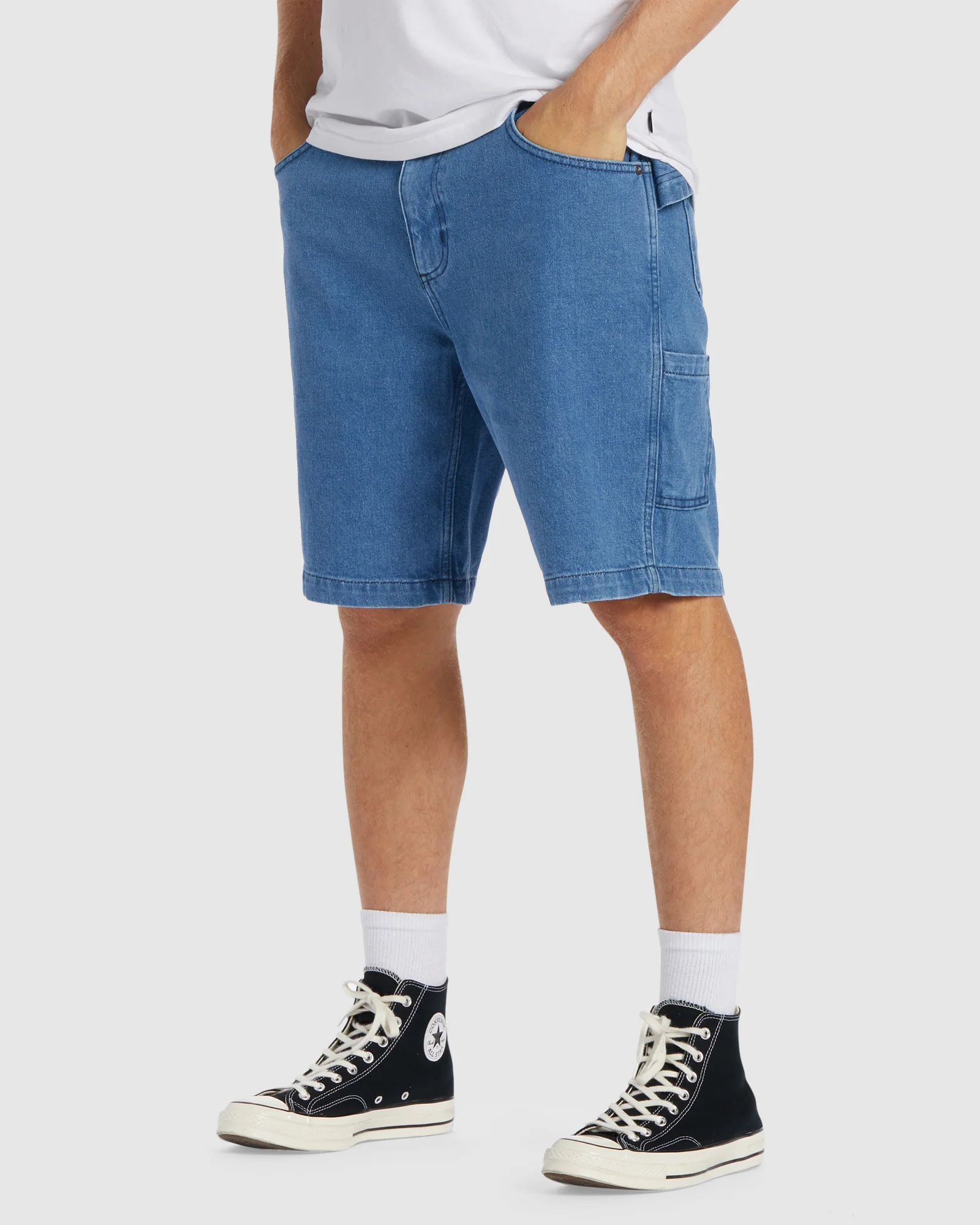 Mens Bad Dog Workwear 21" Shorts - Image 2