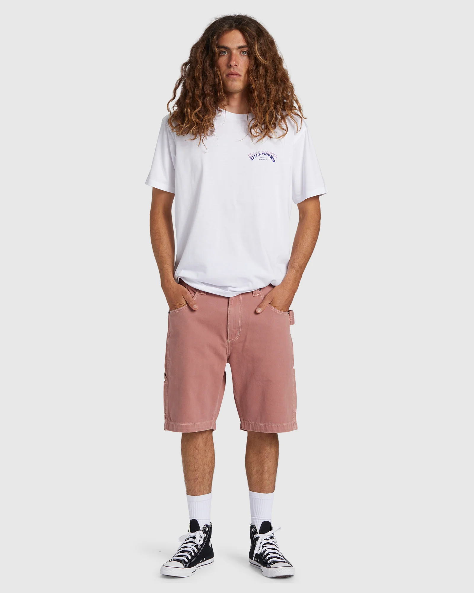 Mens Bad Dog Workwear 21" Shorts - Image 5