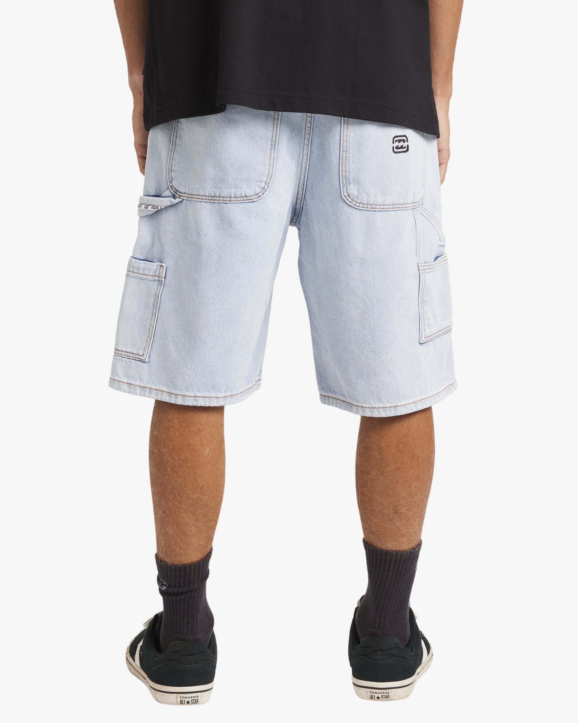 Mens Bad Dog Workwear 21" Shorts - Image 3