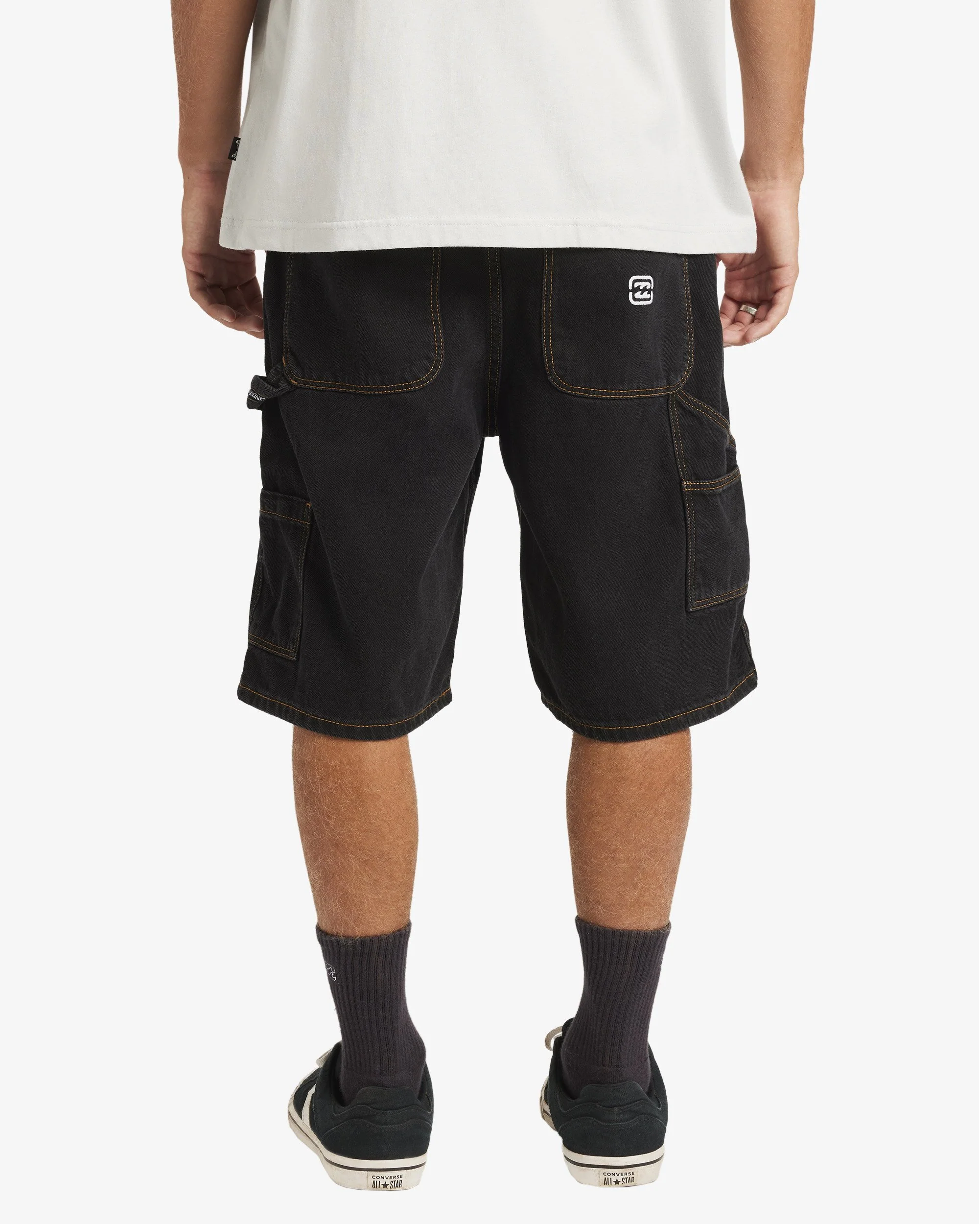 Mens Bad Dog Workwear 21" Shorts - Image 2