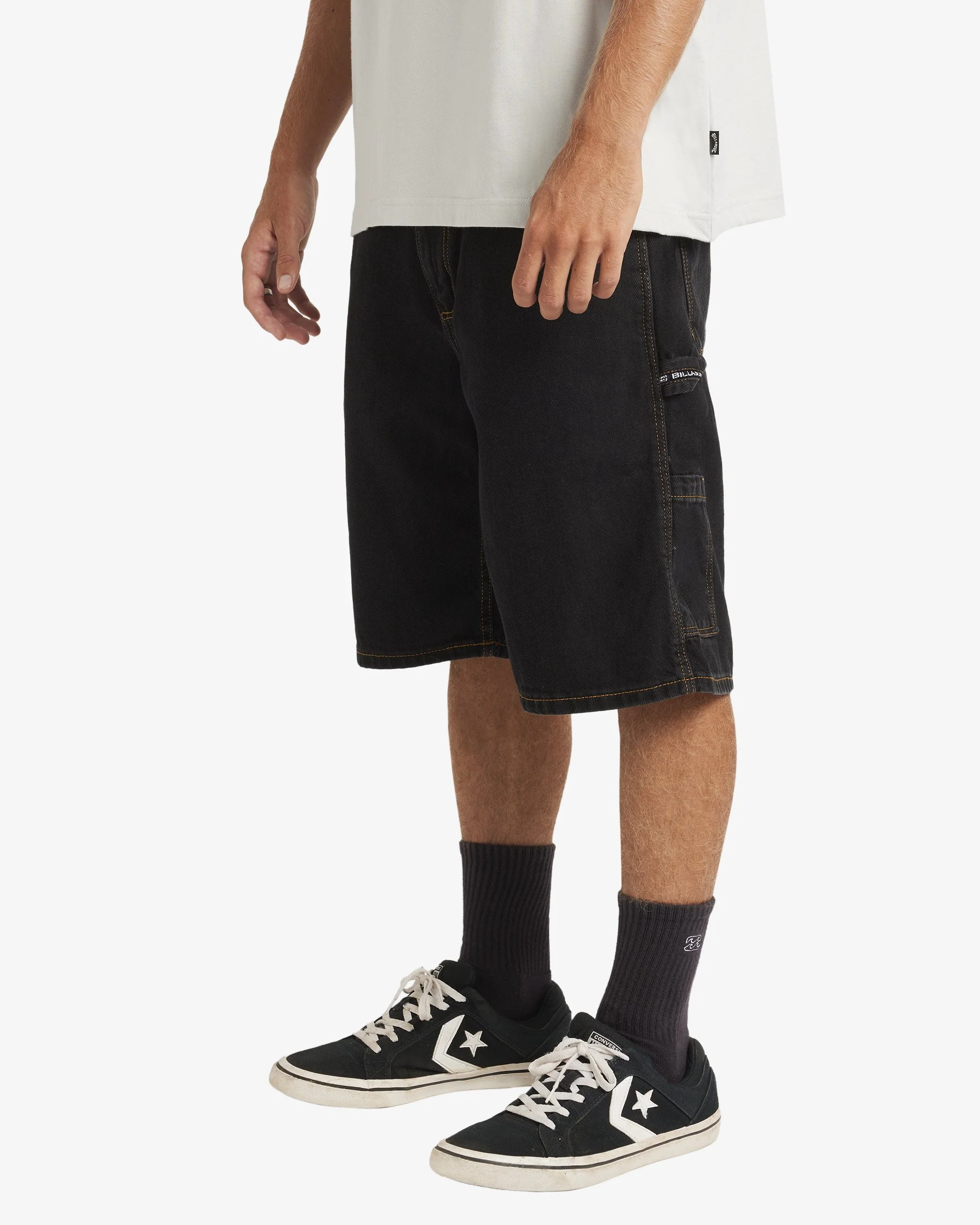 Mens Bad Dog Workwear 21" Shorts - Image 3