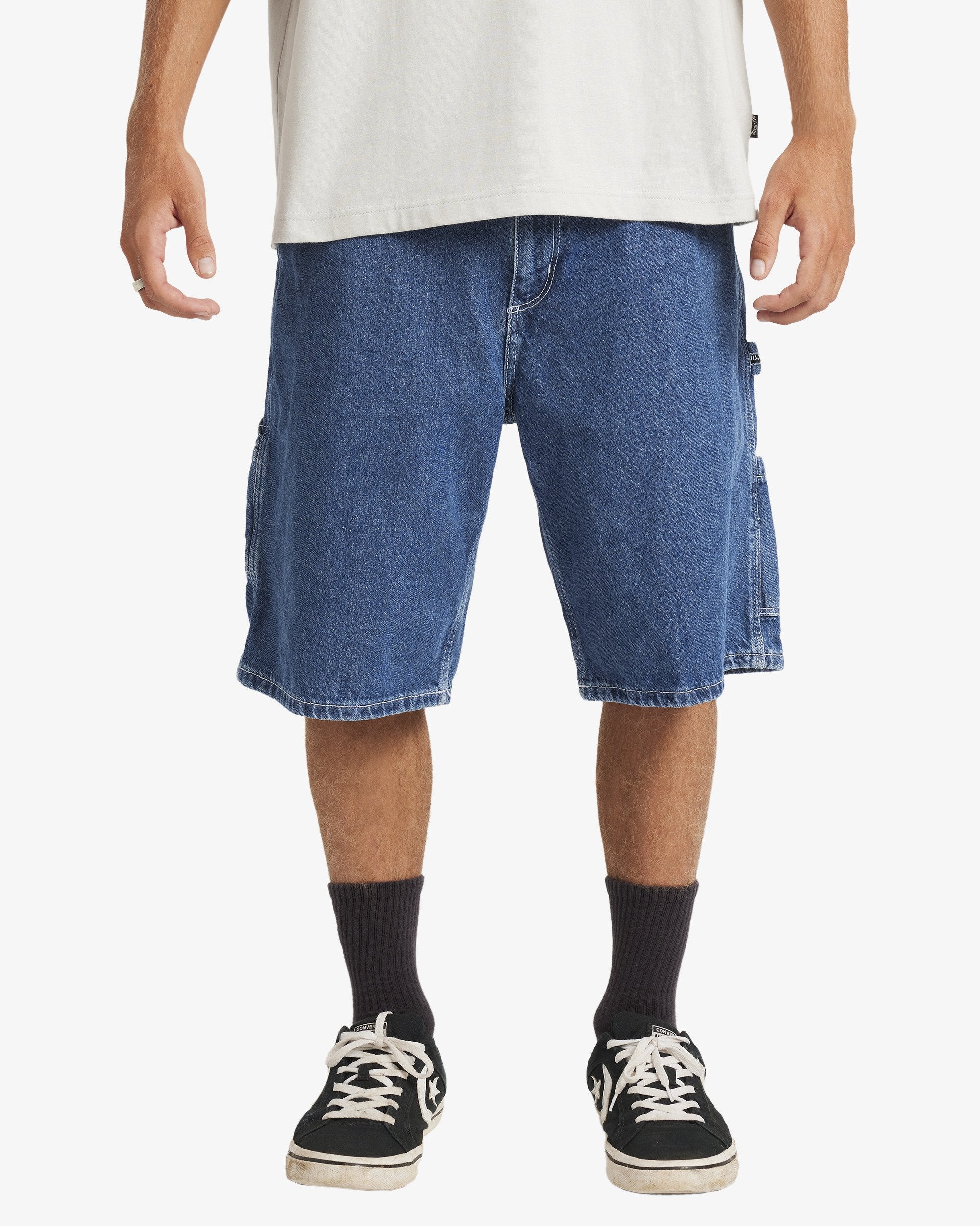 Mens Bad Dog Workwear 21" Shorts - Image 2