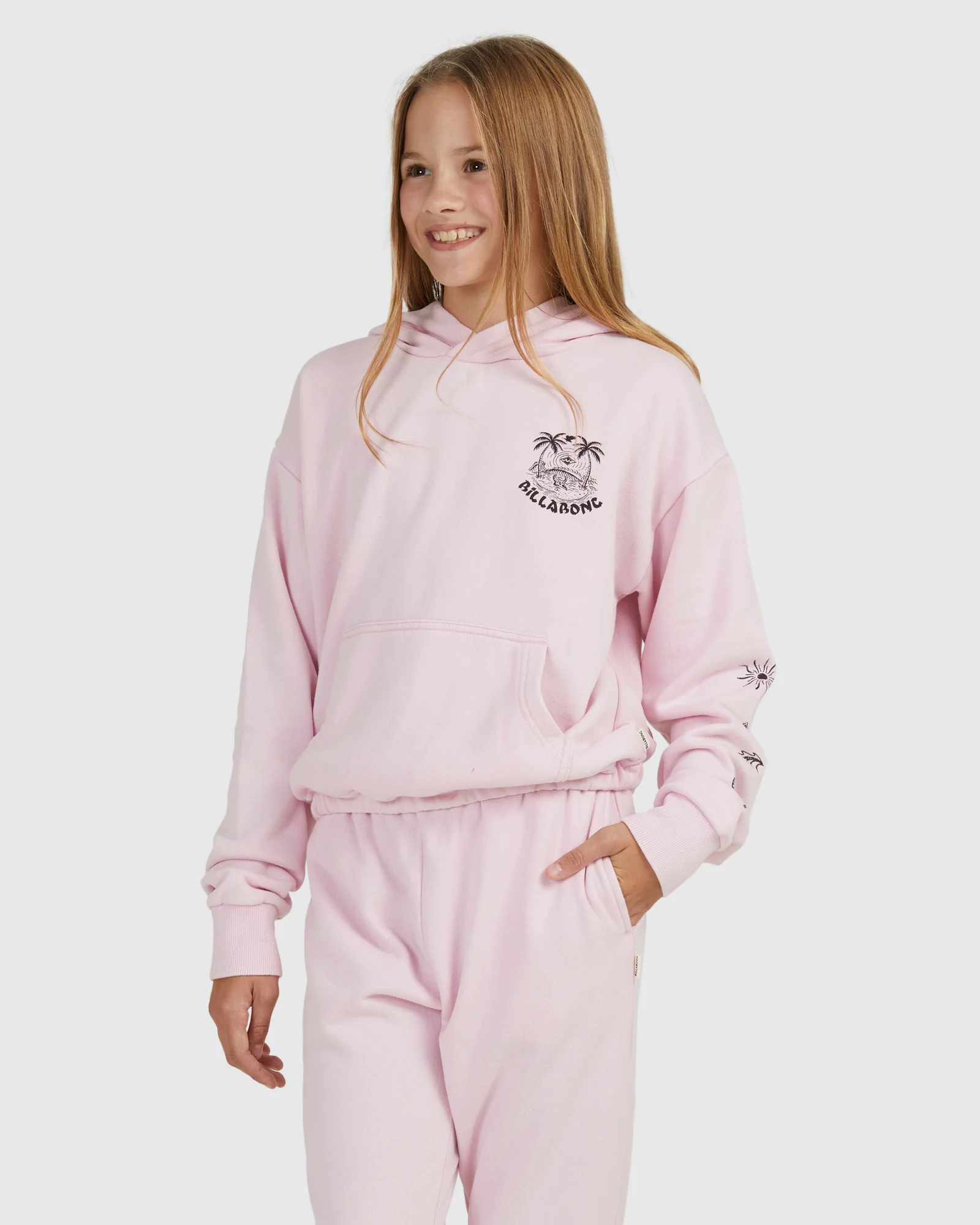 Girls 6-16 Bad Lands Pullover Hoodie - Image 2