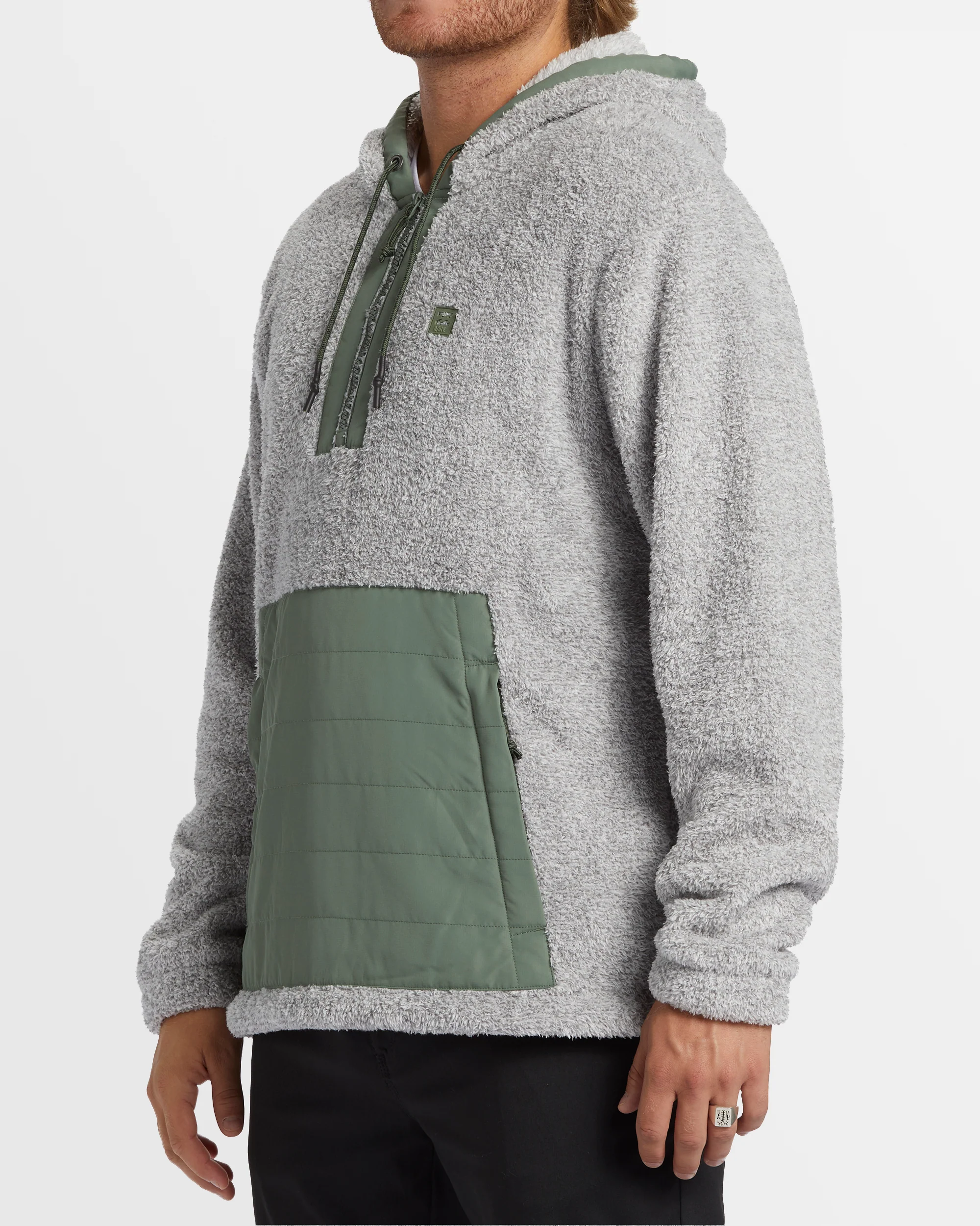 Mens Badger Half Zip - Image 2