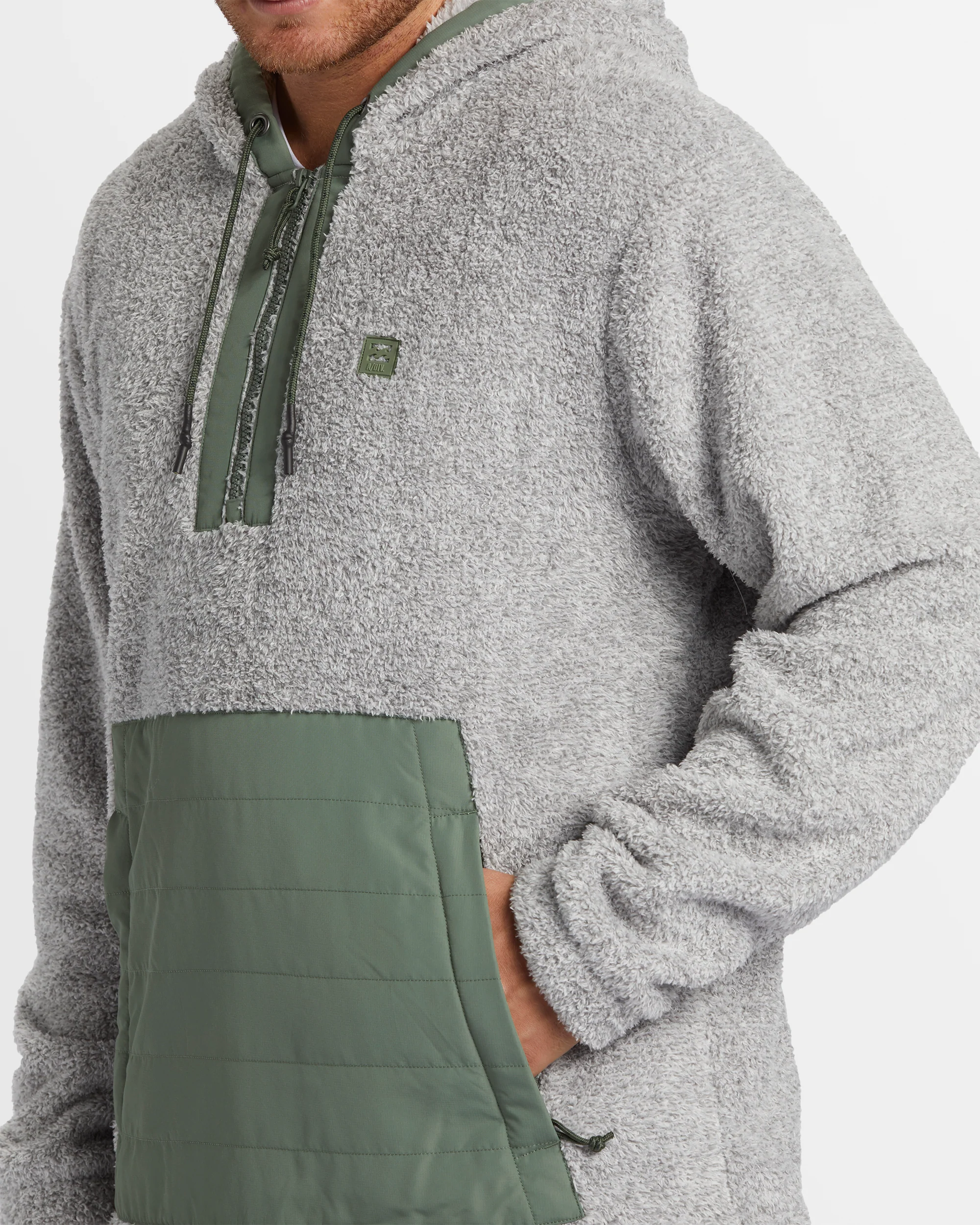 Mens Badger Half Zip - Image 4
