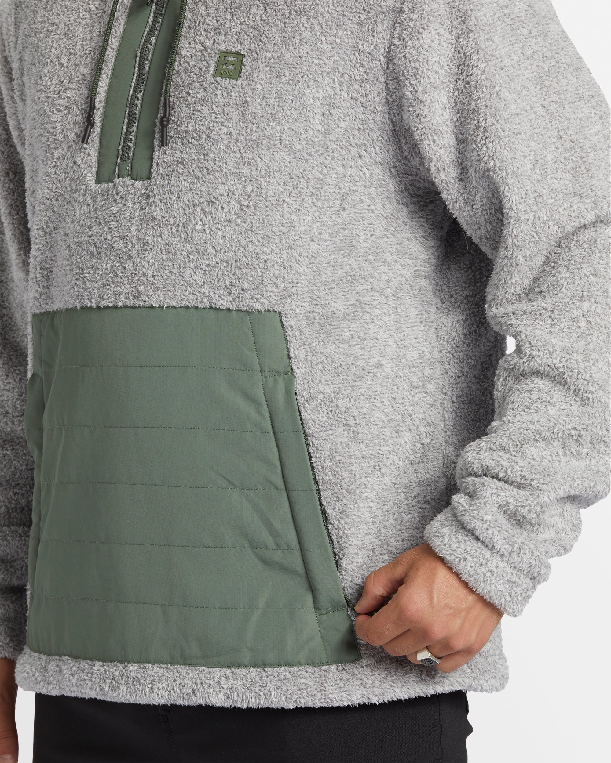 Mens Badger Half Zip - Image 5
