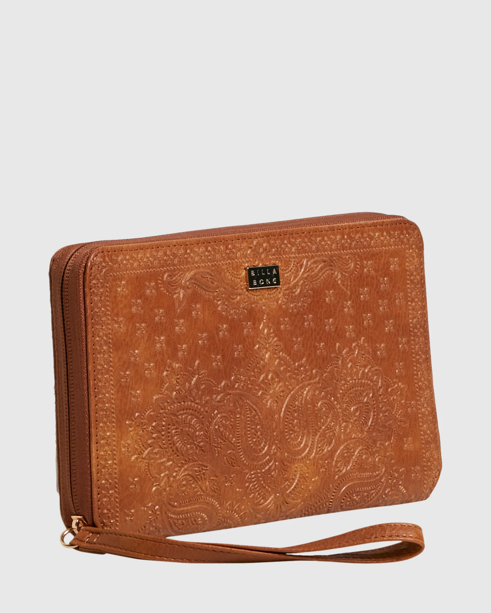 Womens Womens Bandana Mandala Travel Leather Wallet - Image 2