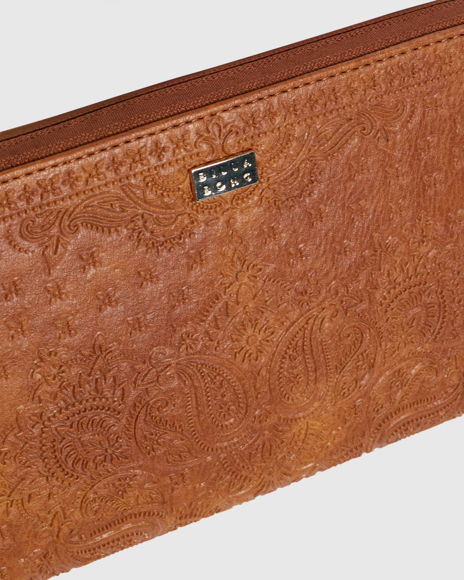 Womens Womens Bandana Mandala Travel Leather Wallet - Image 8
