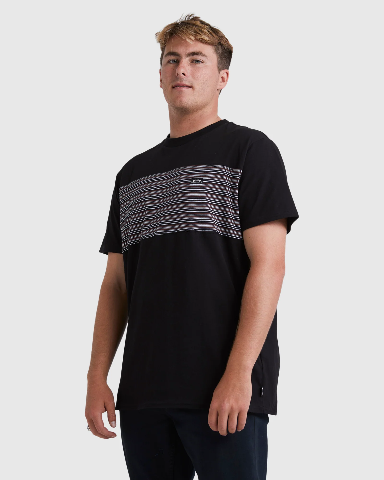 Mens Banded Die Cut T-Shirt - Image 2
