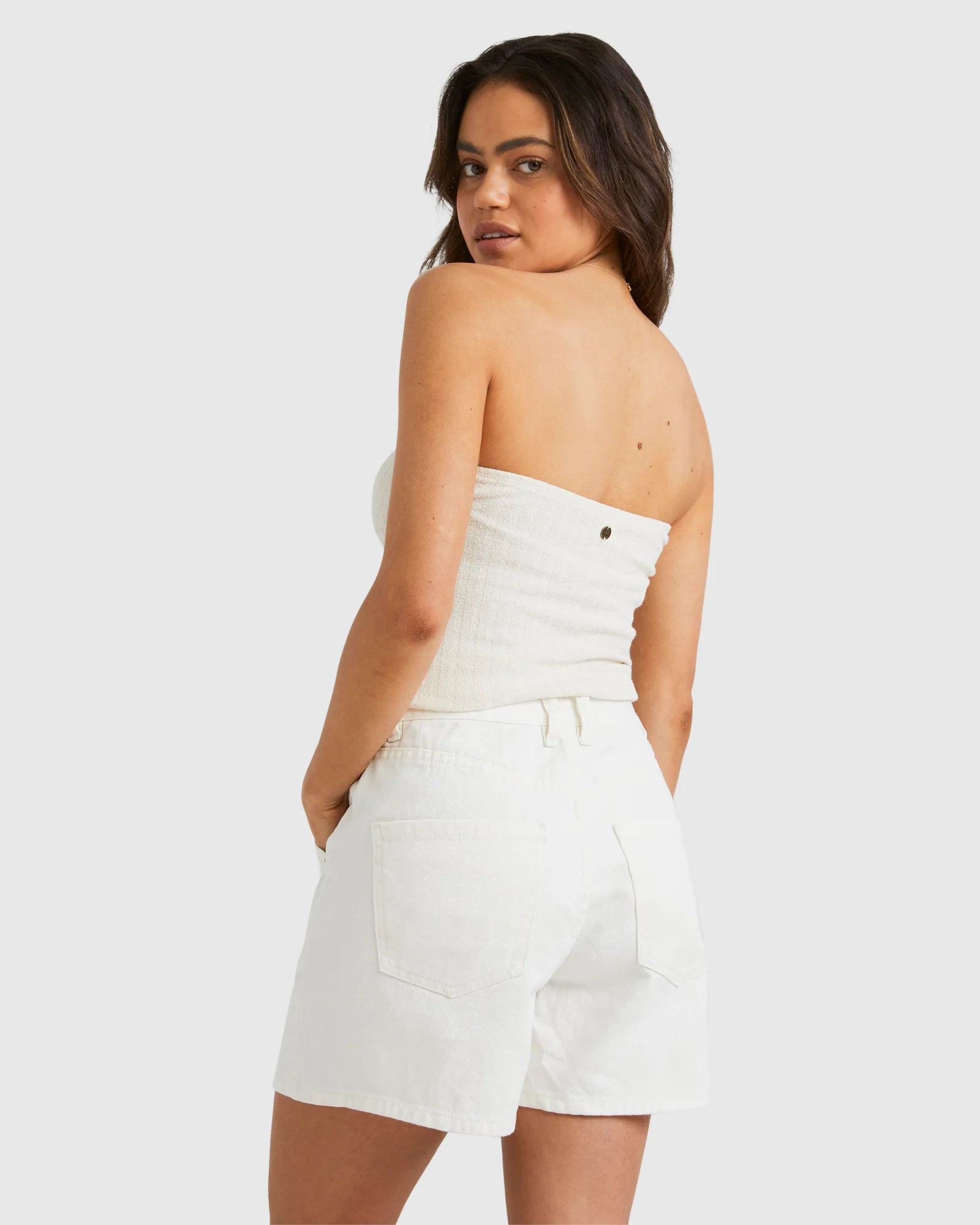 Womens Bay Rib Tank Top - Image 3