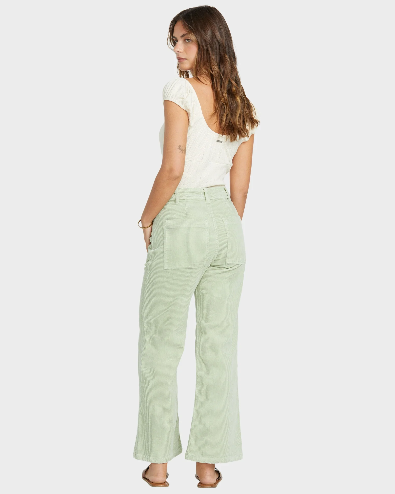 Womens Be Free Corduroy Pants - Image 3