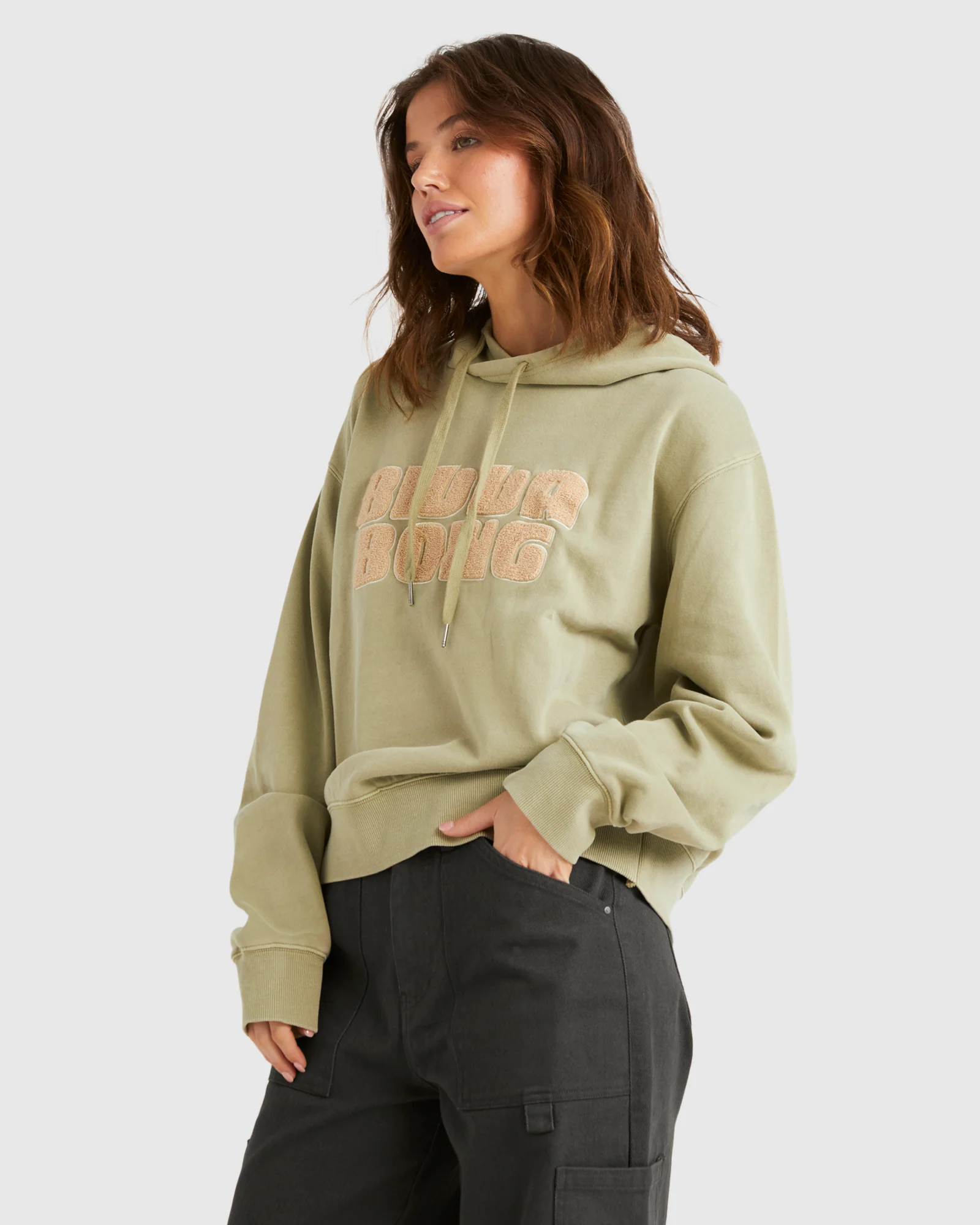 Womens Be Real Rio Hoodie - Image 2