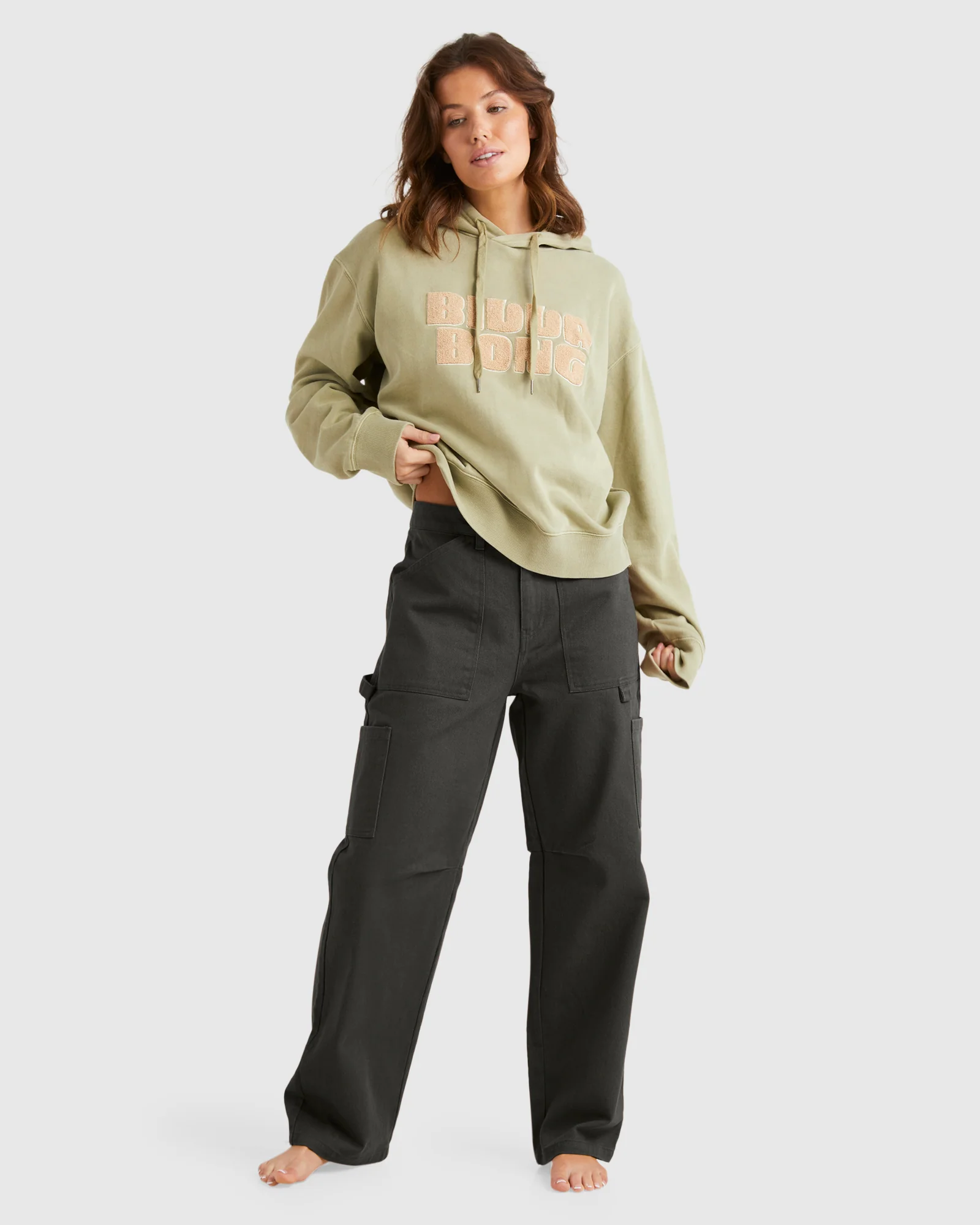 Womens Be Real Rio Hoodie - Image 5