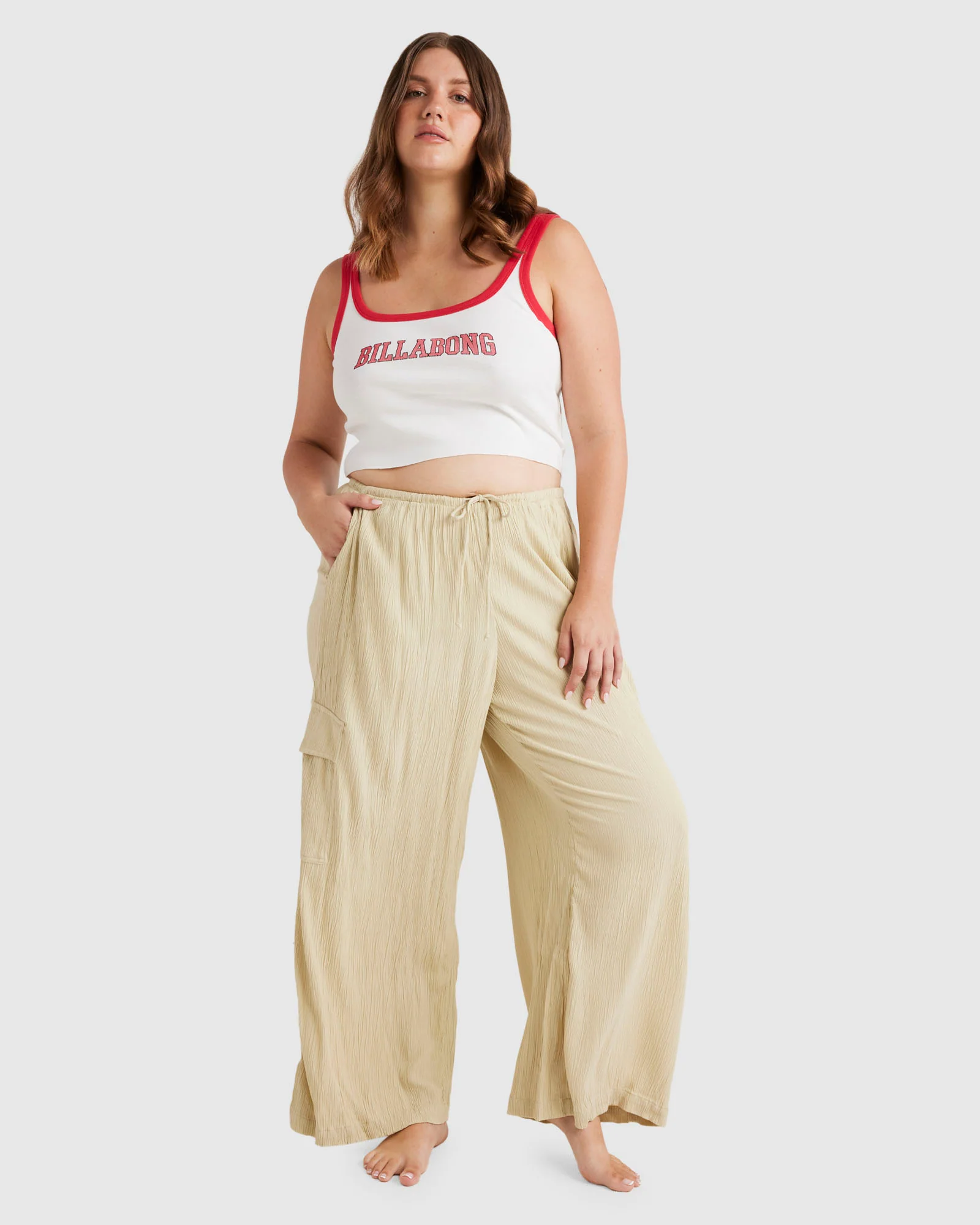 Womens Beach Babe Cargo Pants - Image 5