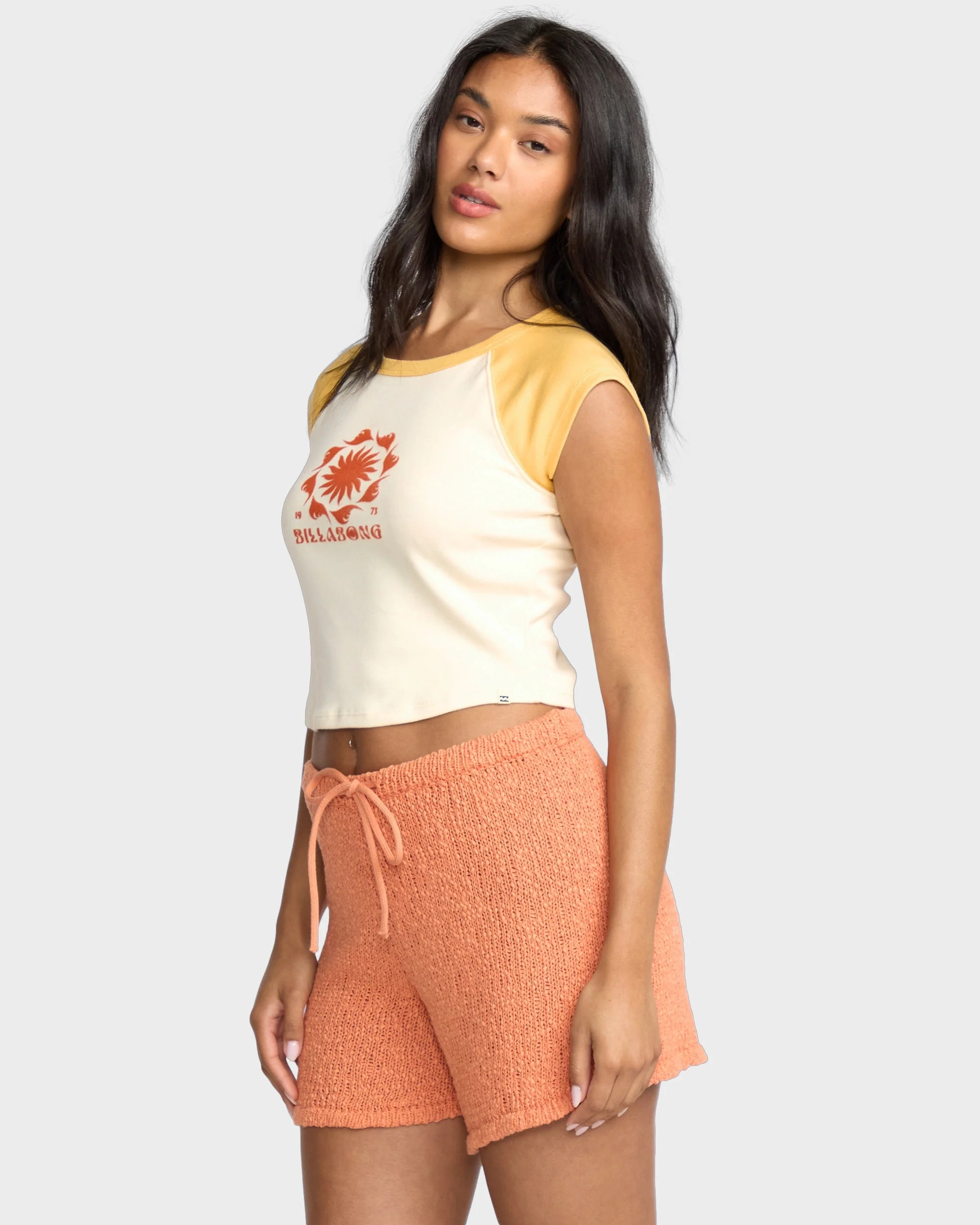 Womens Beach Club Babe T-Shirt - Image 3
