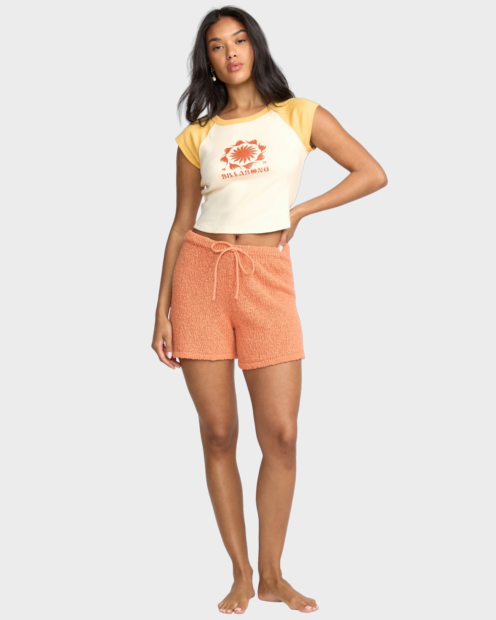 Womens Beach Club Babe T-Shirt - Image 5