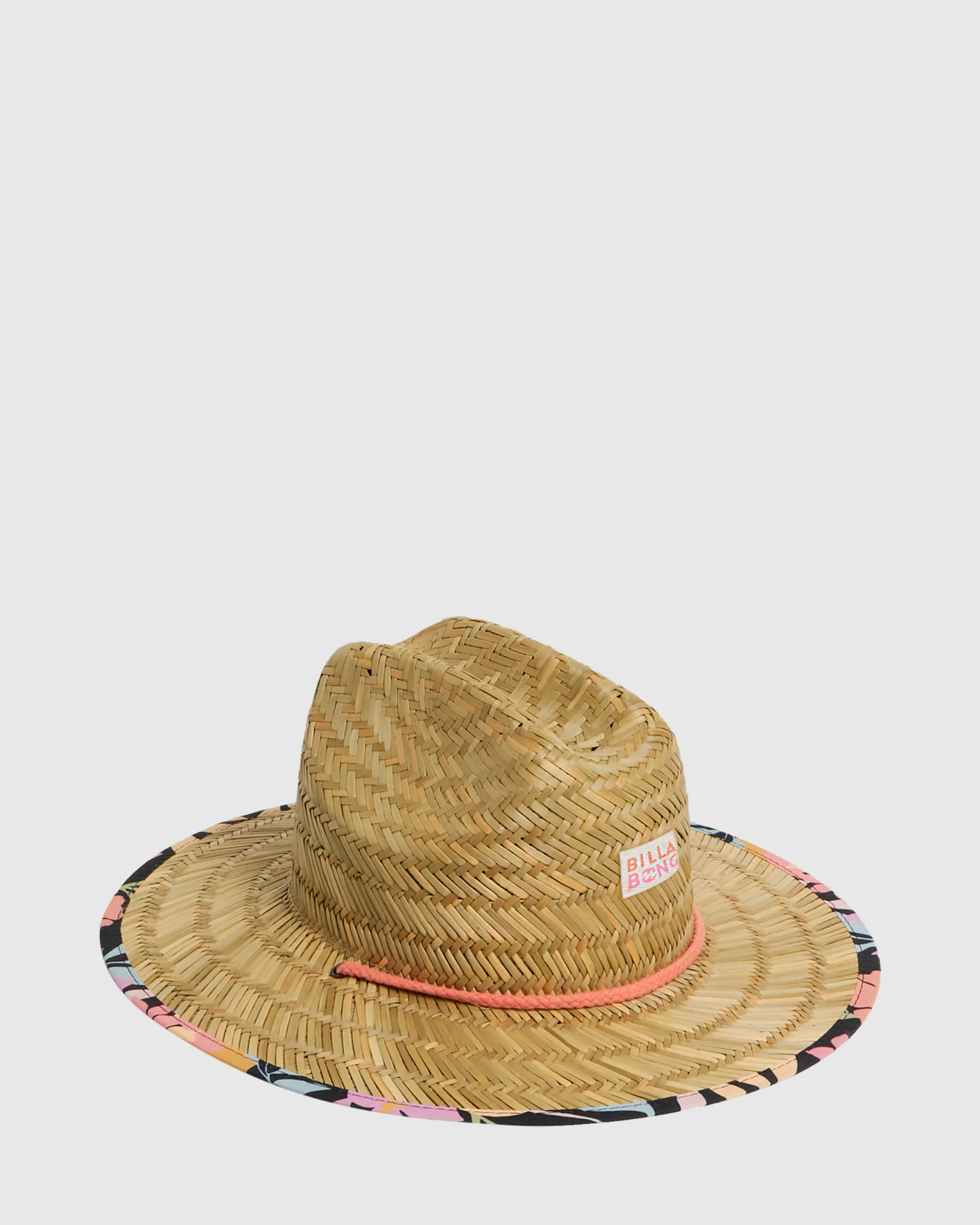 Girls 6-14 Beach Dayz Straw Hat - Image 3
