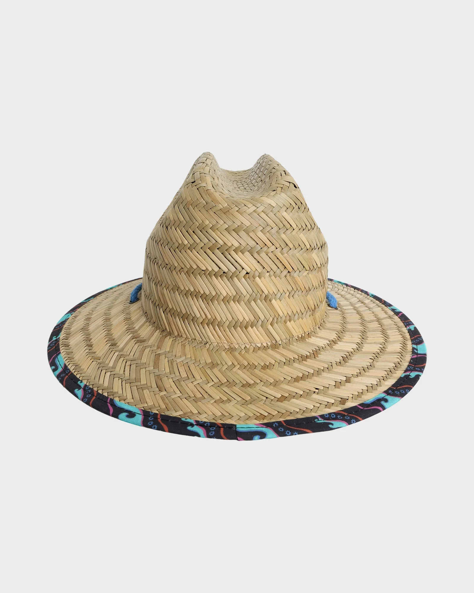 Girls 6-14 Beach Dayz Straw Hat - Image 3