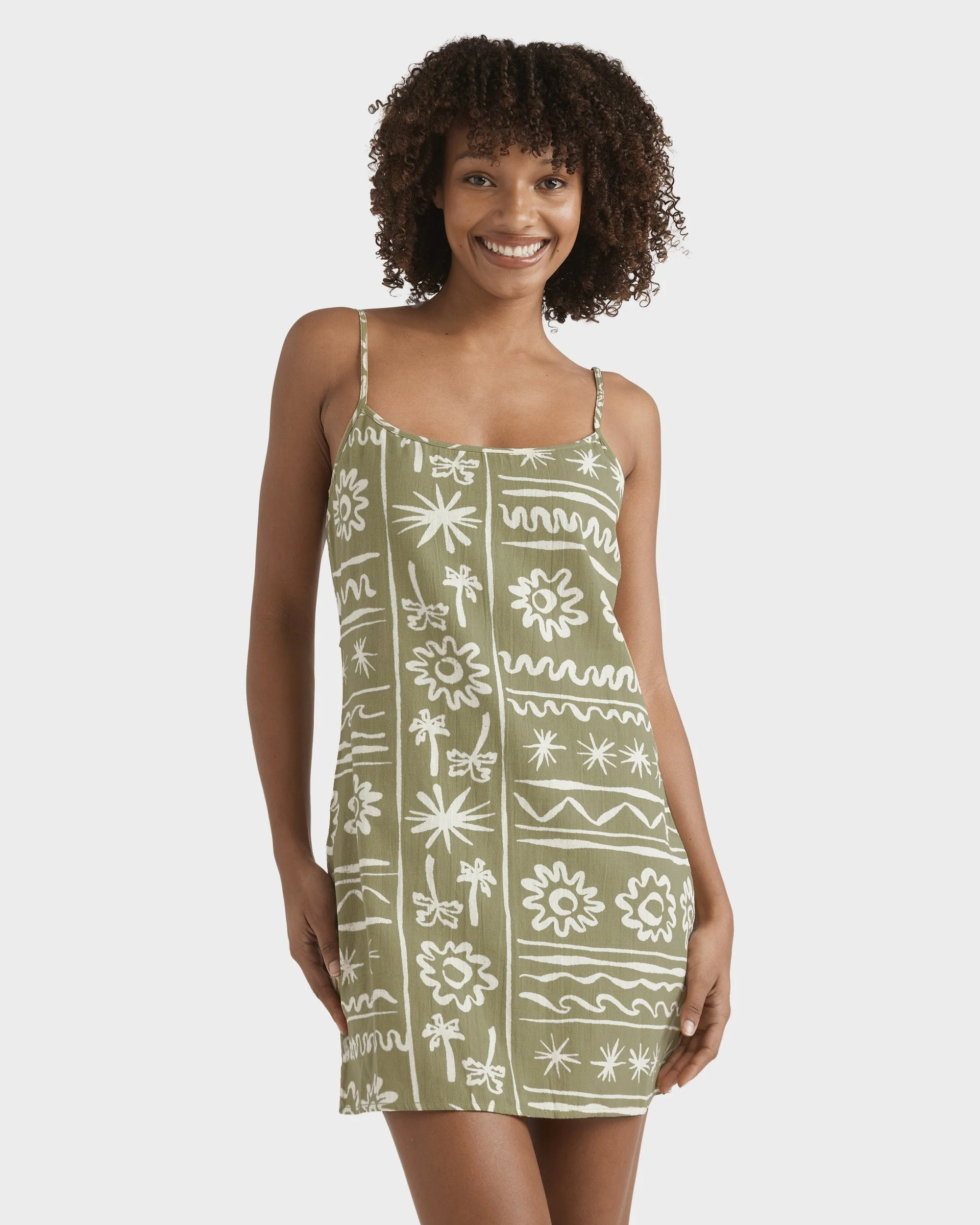 Womens Beach Haze Mini Dress