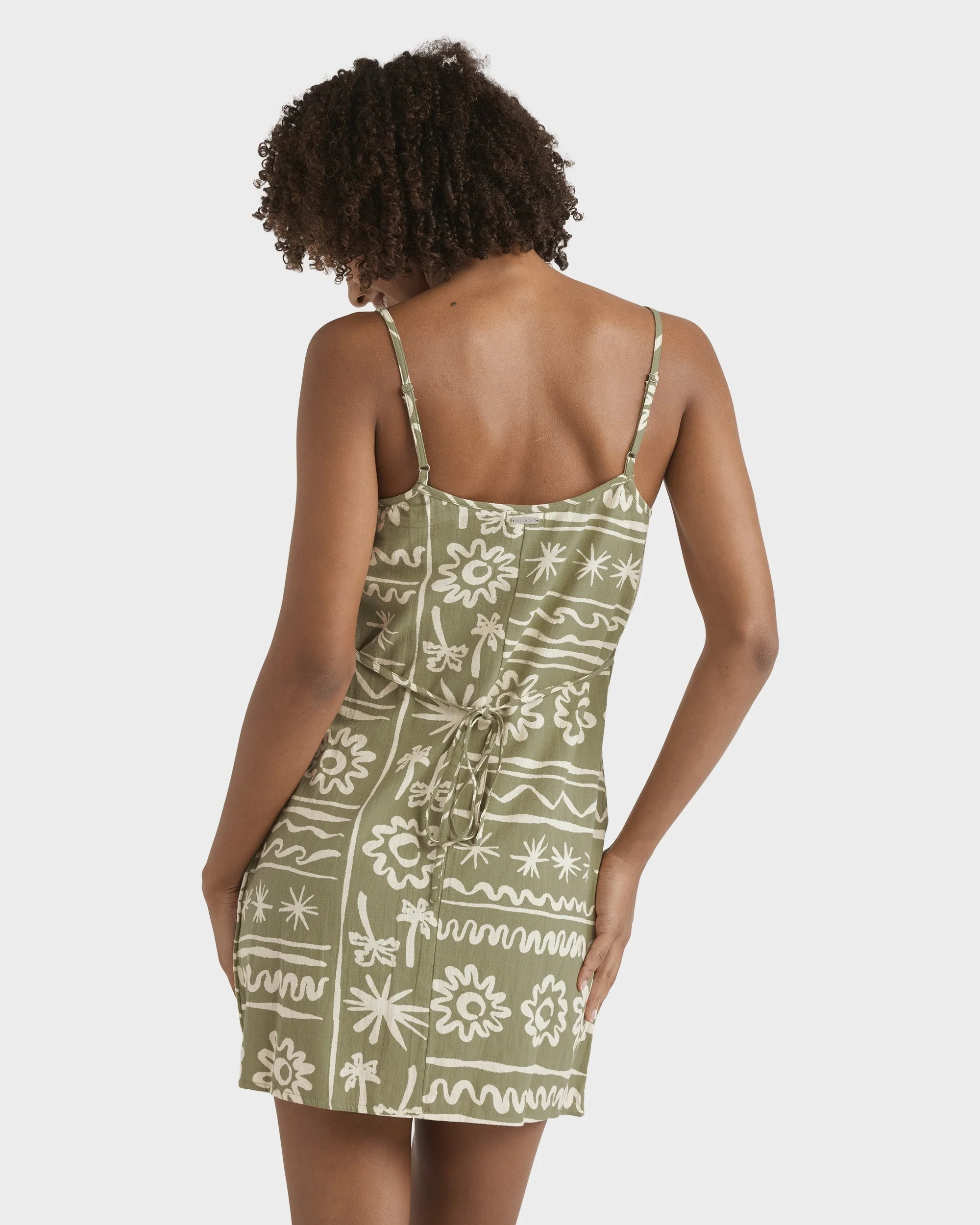 Womens Beach Haze Mini Dress - Image 2
