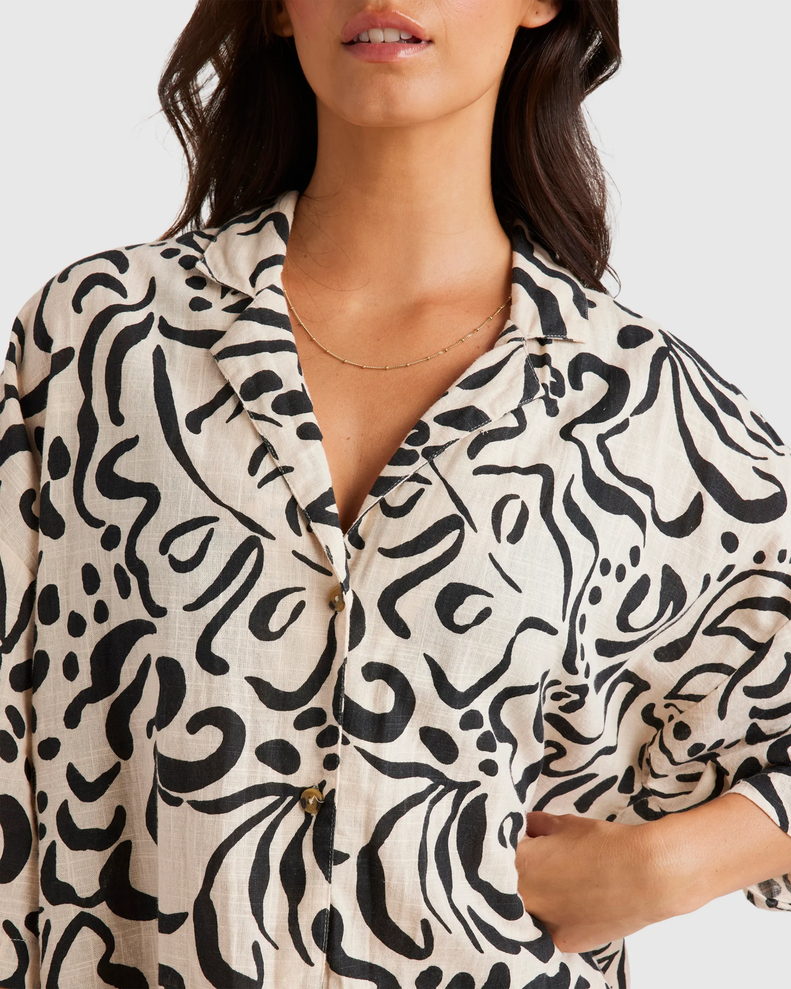 Womens Beach Side Shirt - Image 4