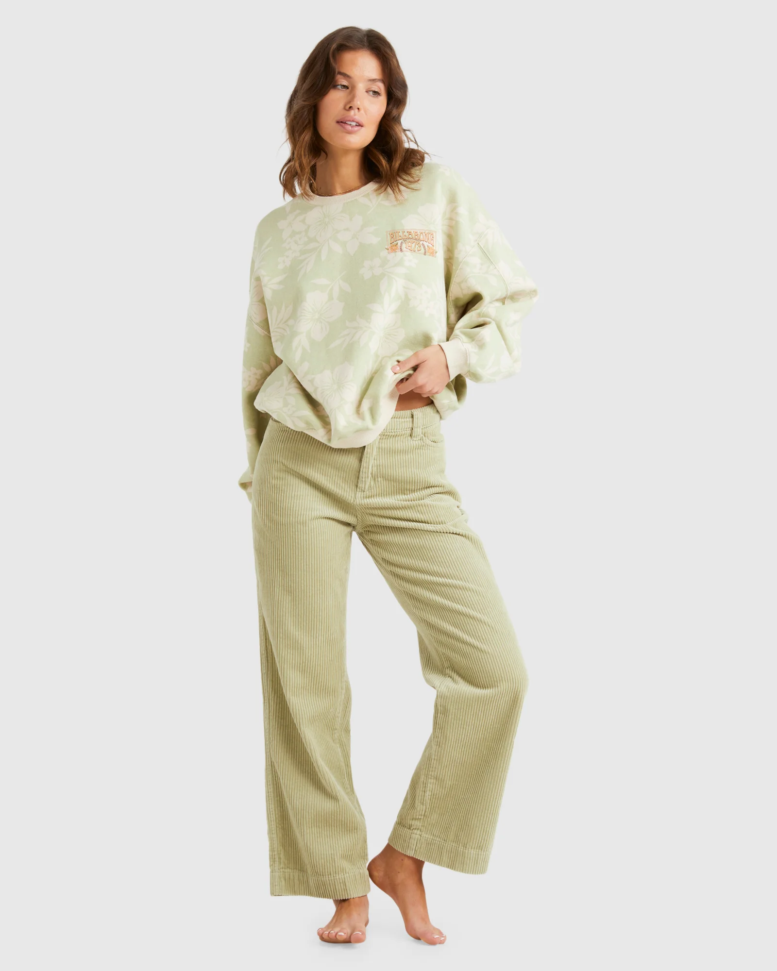 Womens Beach Side Kendall Crew Neck - Image 5