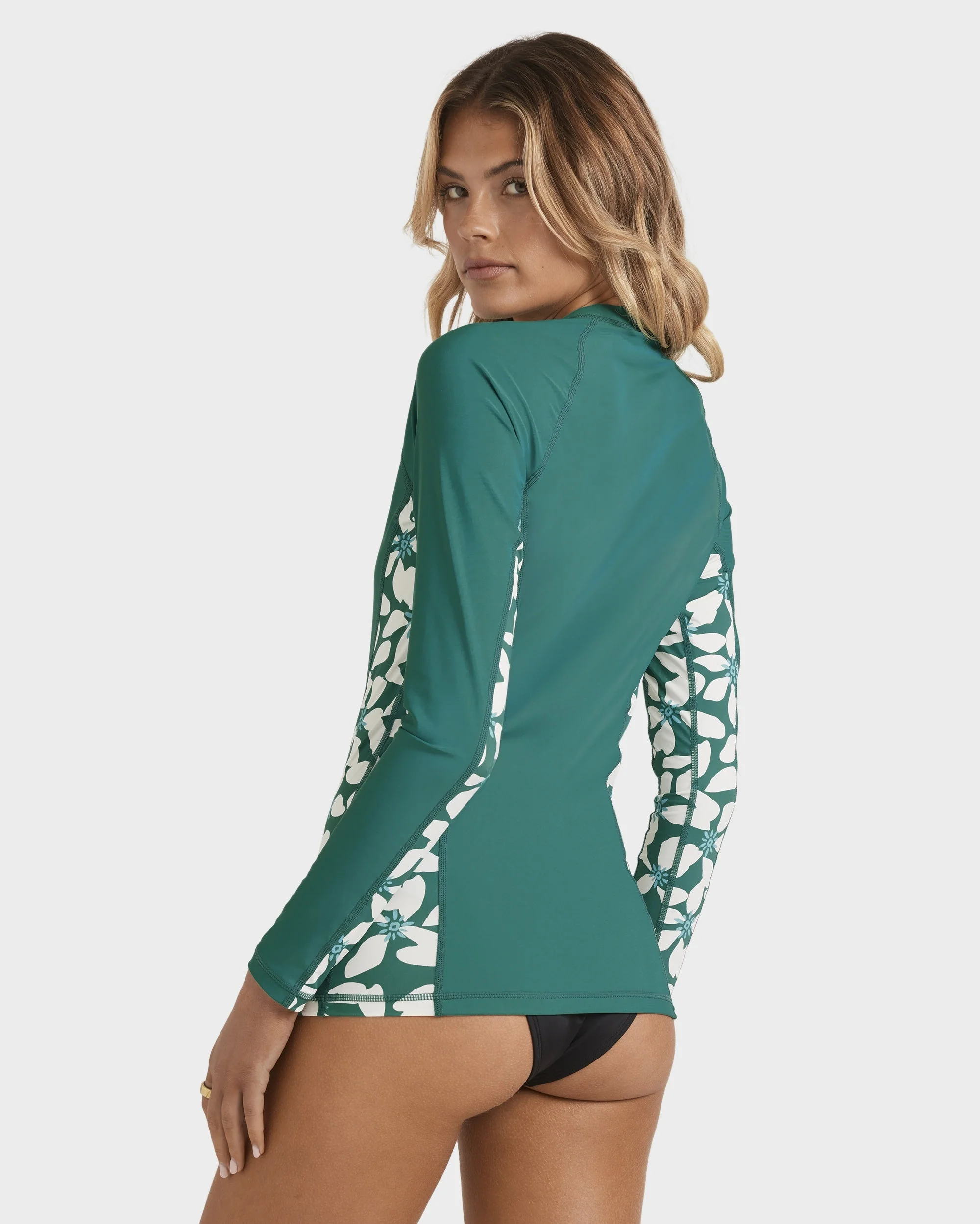 Womens Belong Together Reef Break Long Sleeve Rash Vest - Image 2