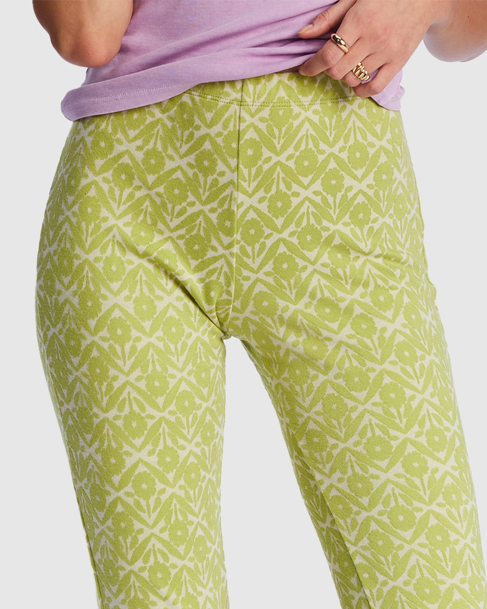Womens Better Together Ankle Bootcut Knit Pants - Image 4