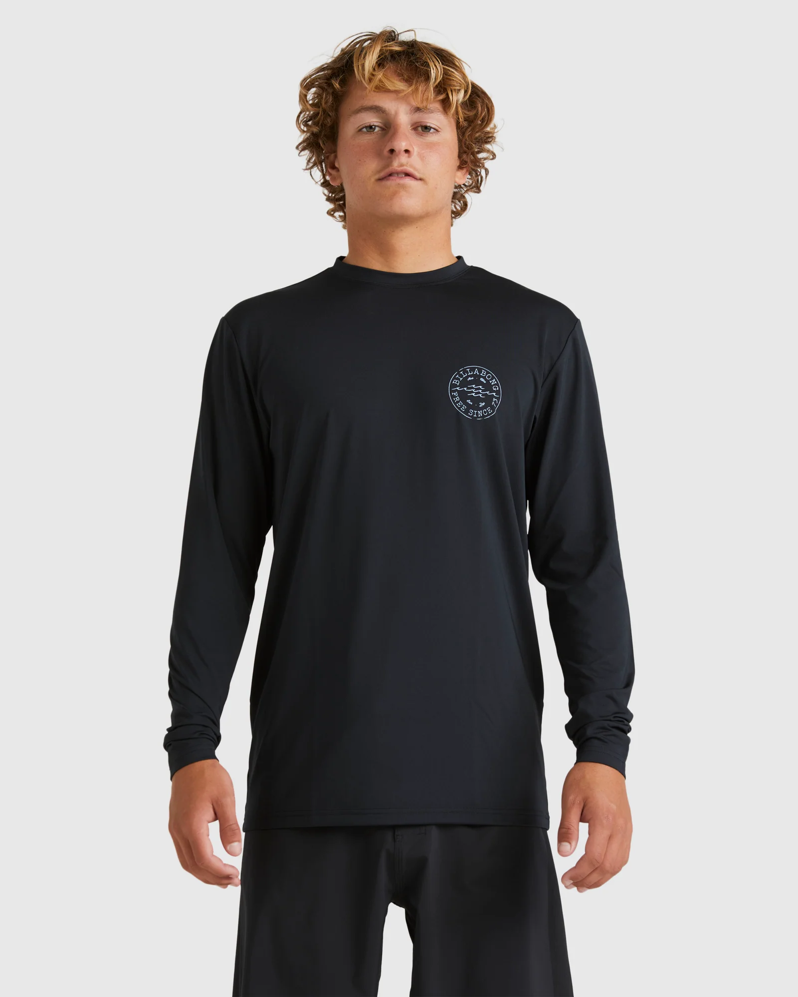 Mens Big Wave Daz Long Sleeve Long Sleeve Rash Vest