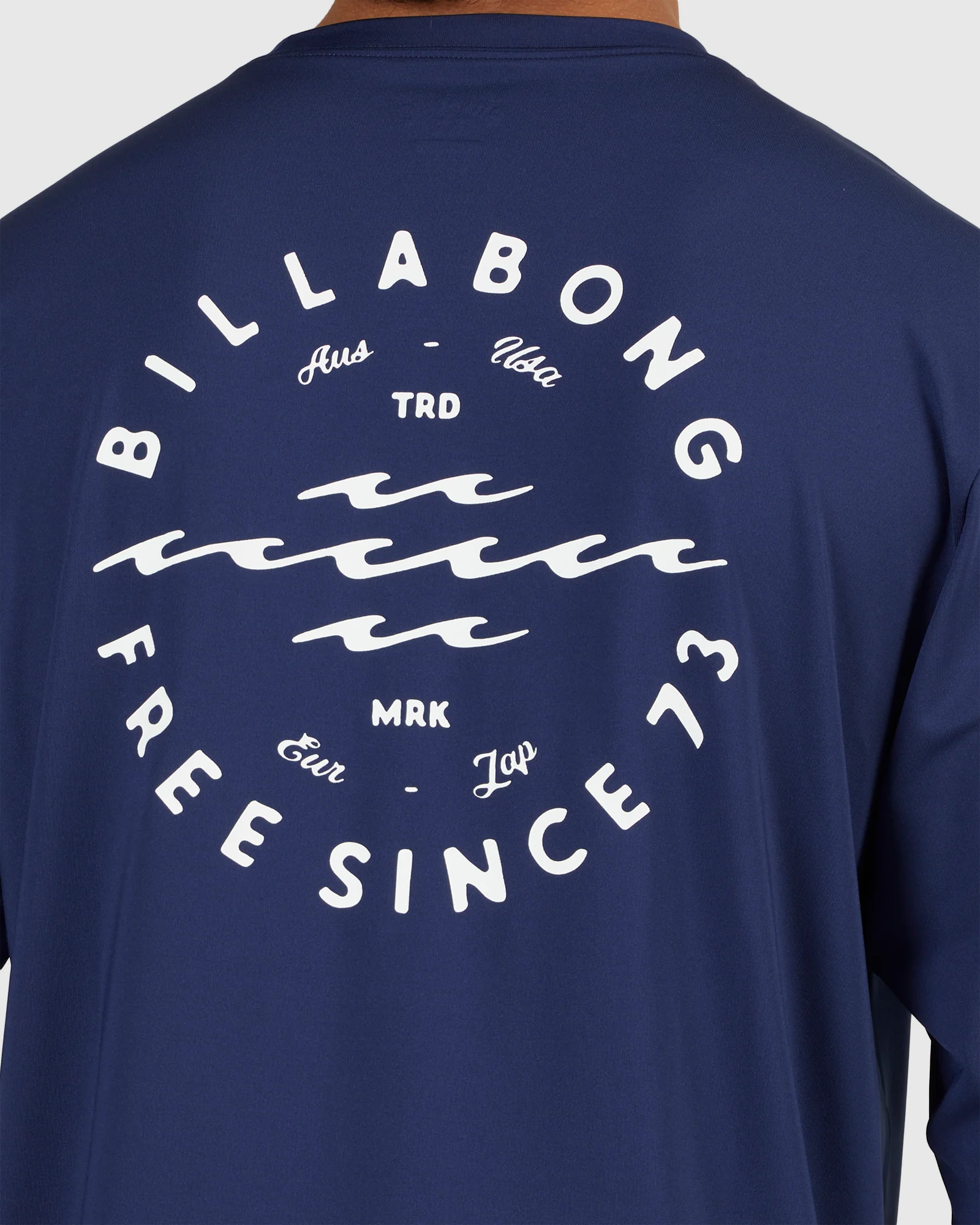 Mens Big Wave Daz Long Sleeve Rash Vest - Image 4