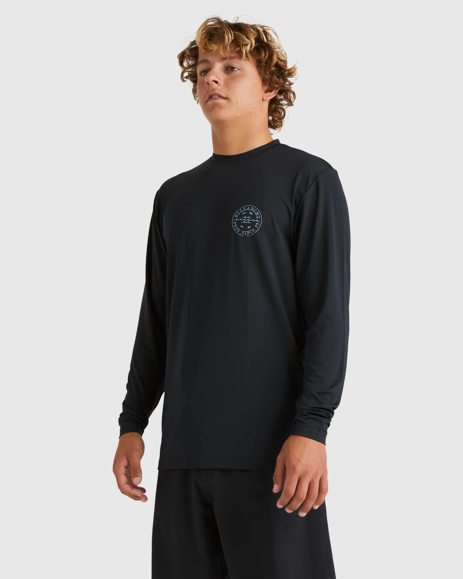 Mens Big Wave Daz Rash Vest - Image 3
