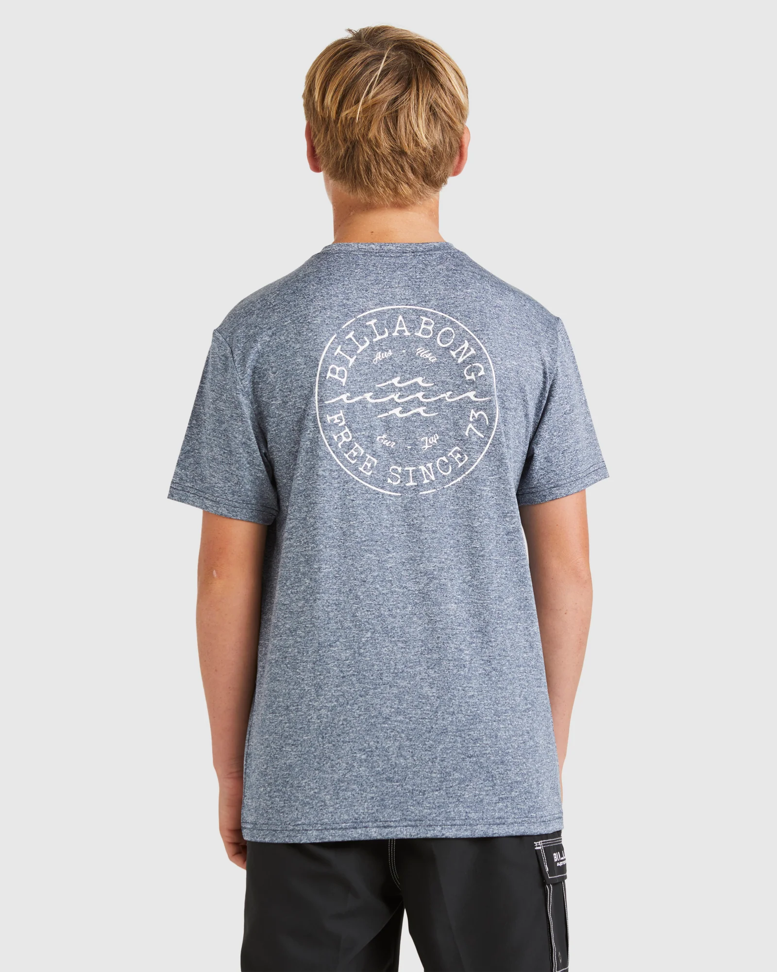 Boys 8-16 Big Wave Daz Rash Vest - Image 3