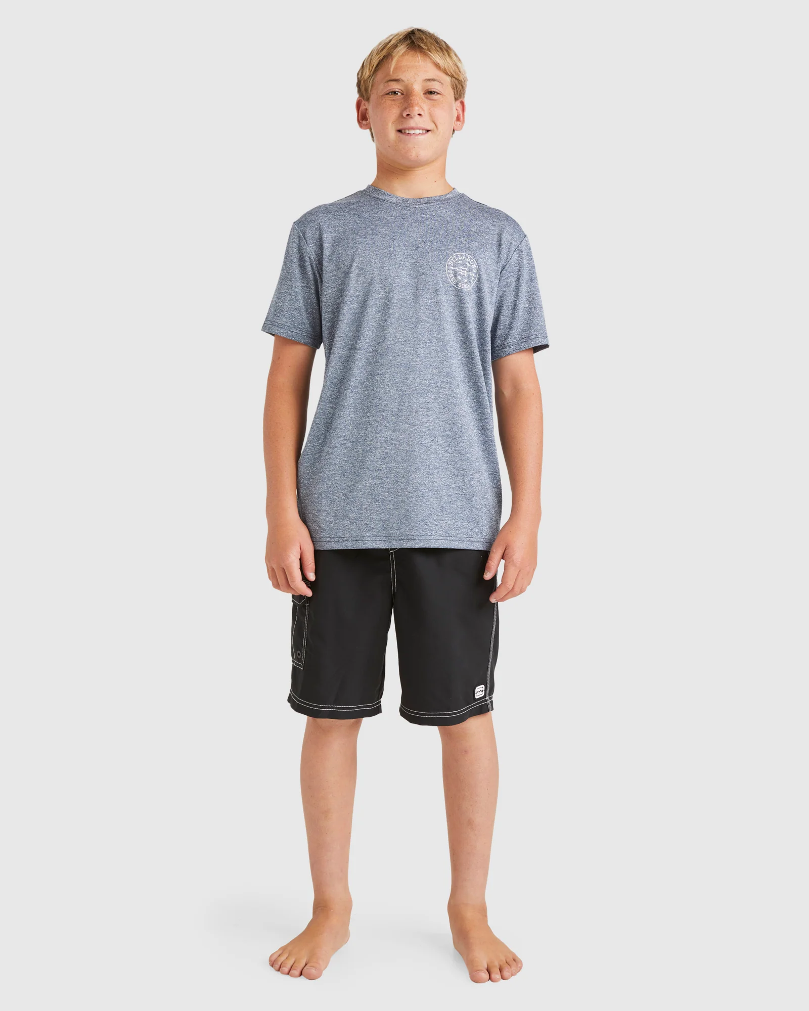 Boys 8-16 Big Wave Daz Rash Vest - Image 5