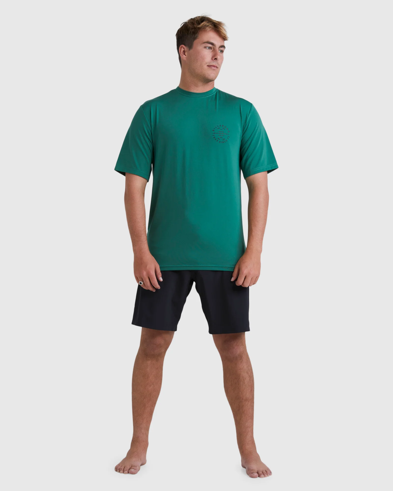 Mens Big Wave Daz Rash Vest - Image 5