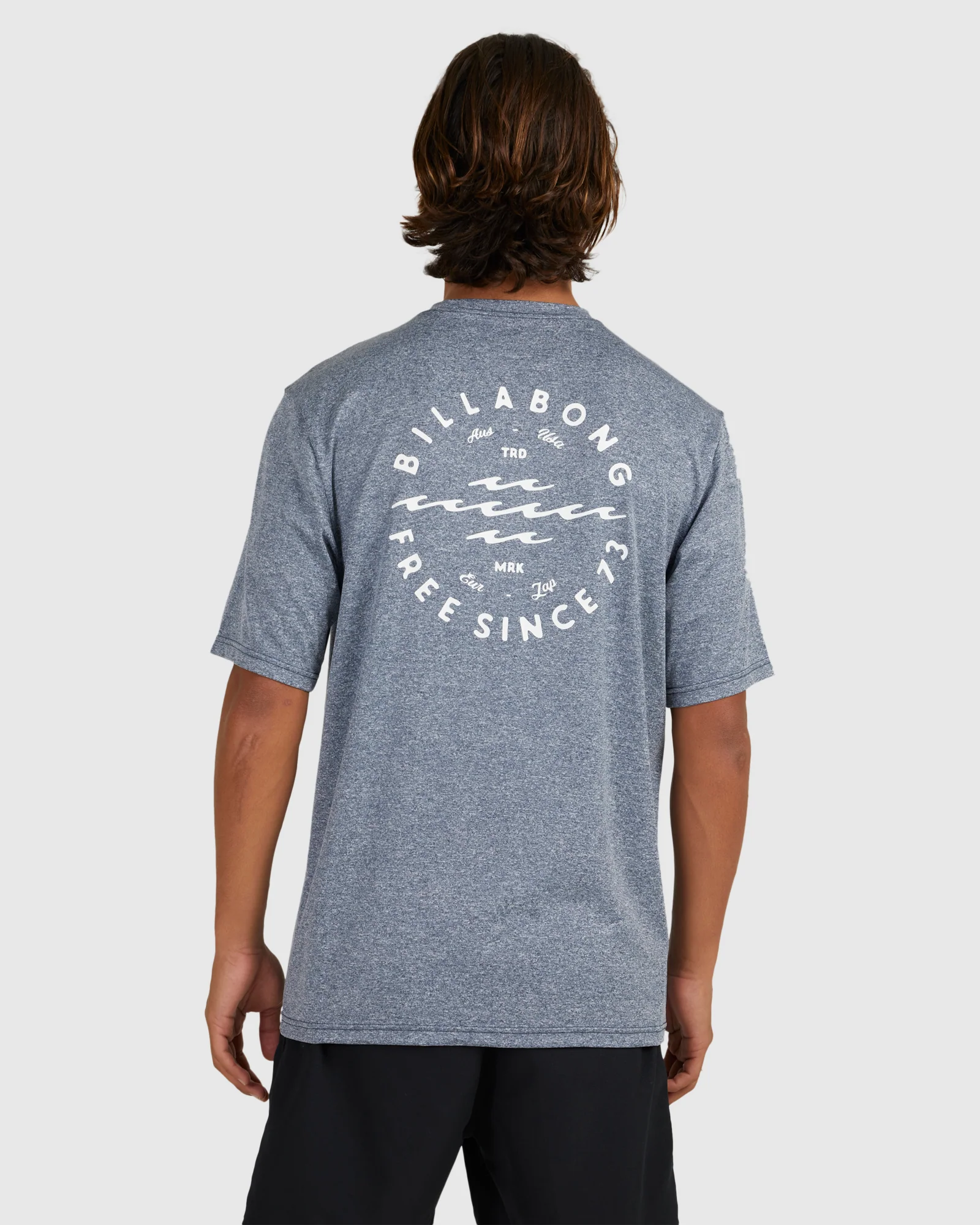 Mens Big Wave Daz Rash Vest - Image 3