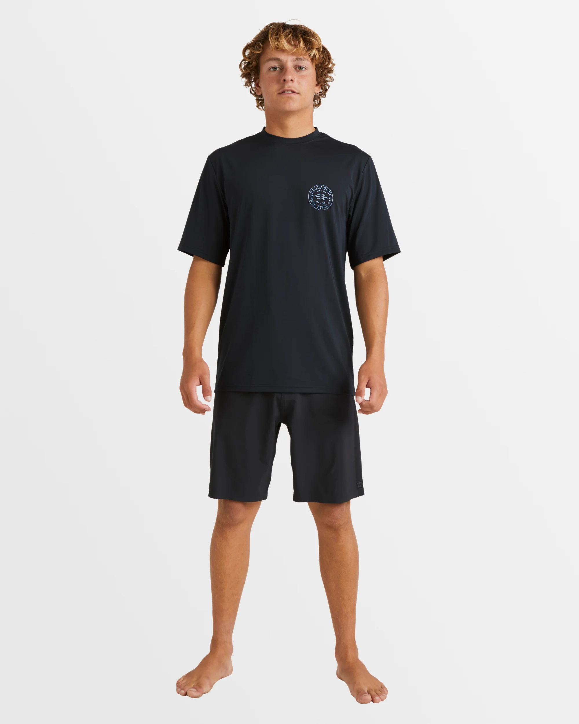 Mens Big Wave Daz Rash Vest - Image 5