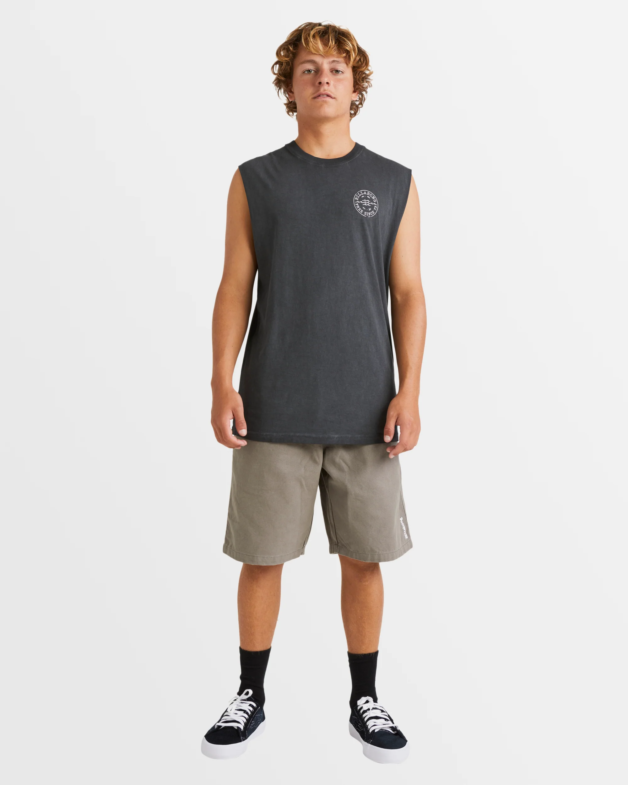 Mens Big Wave Daz Muscle Top - Image 5