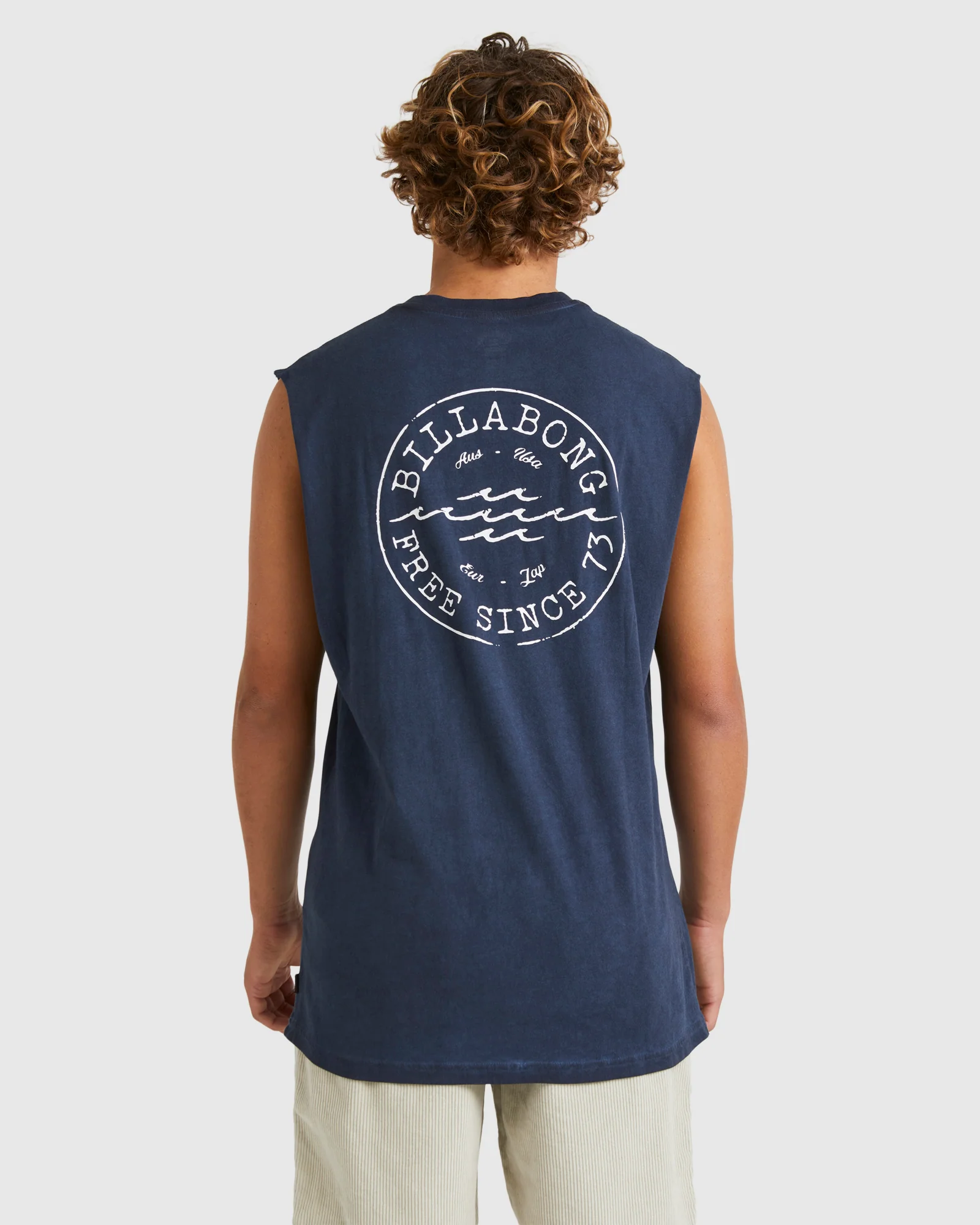 Mens Big Wave Daz Muscle Top - Image 2