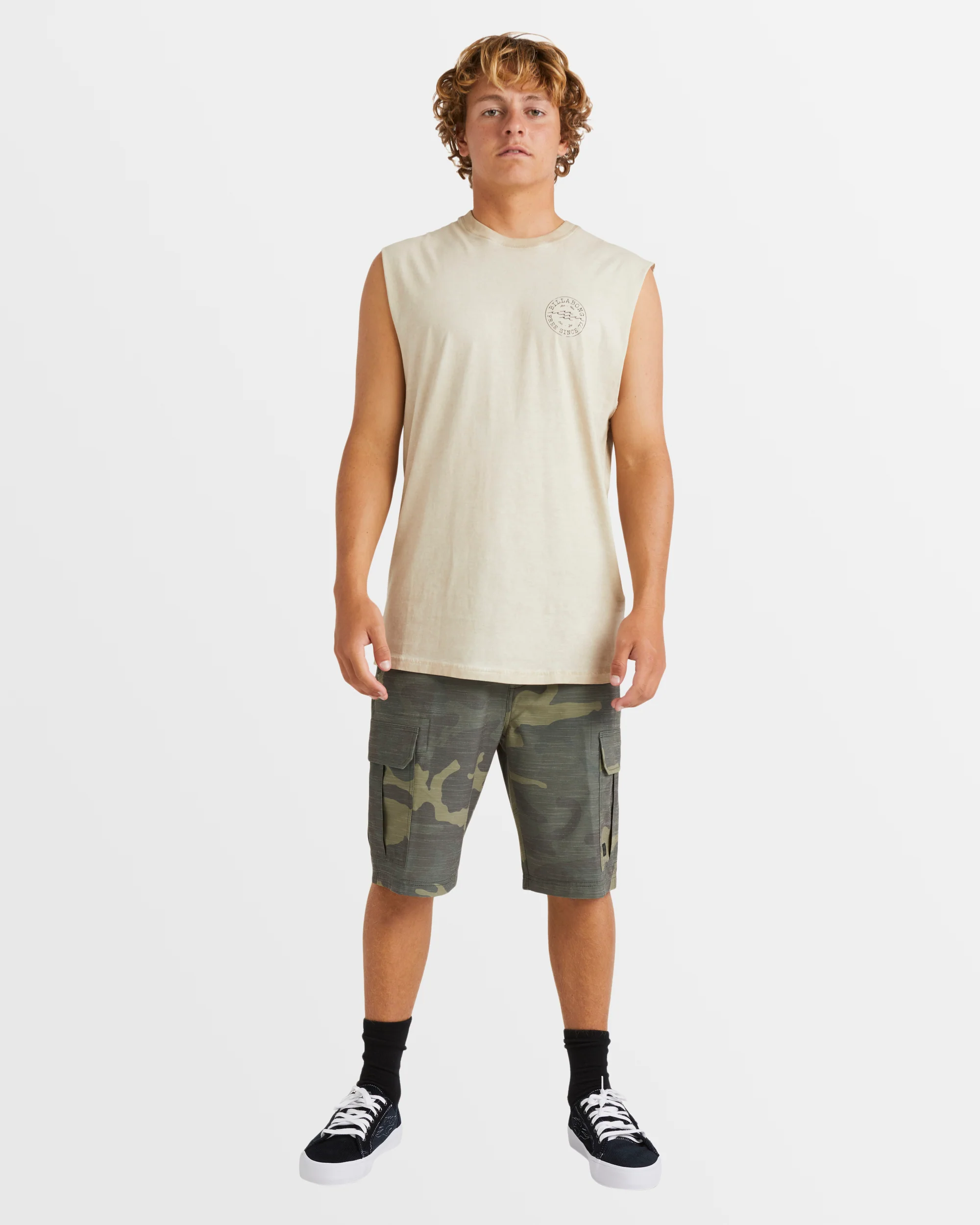 Mens Big Wave Daz Muscle Top - Image 5