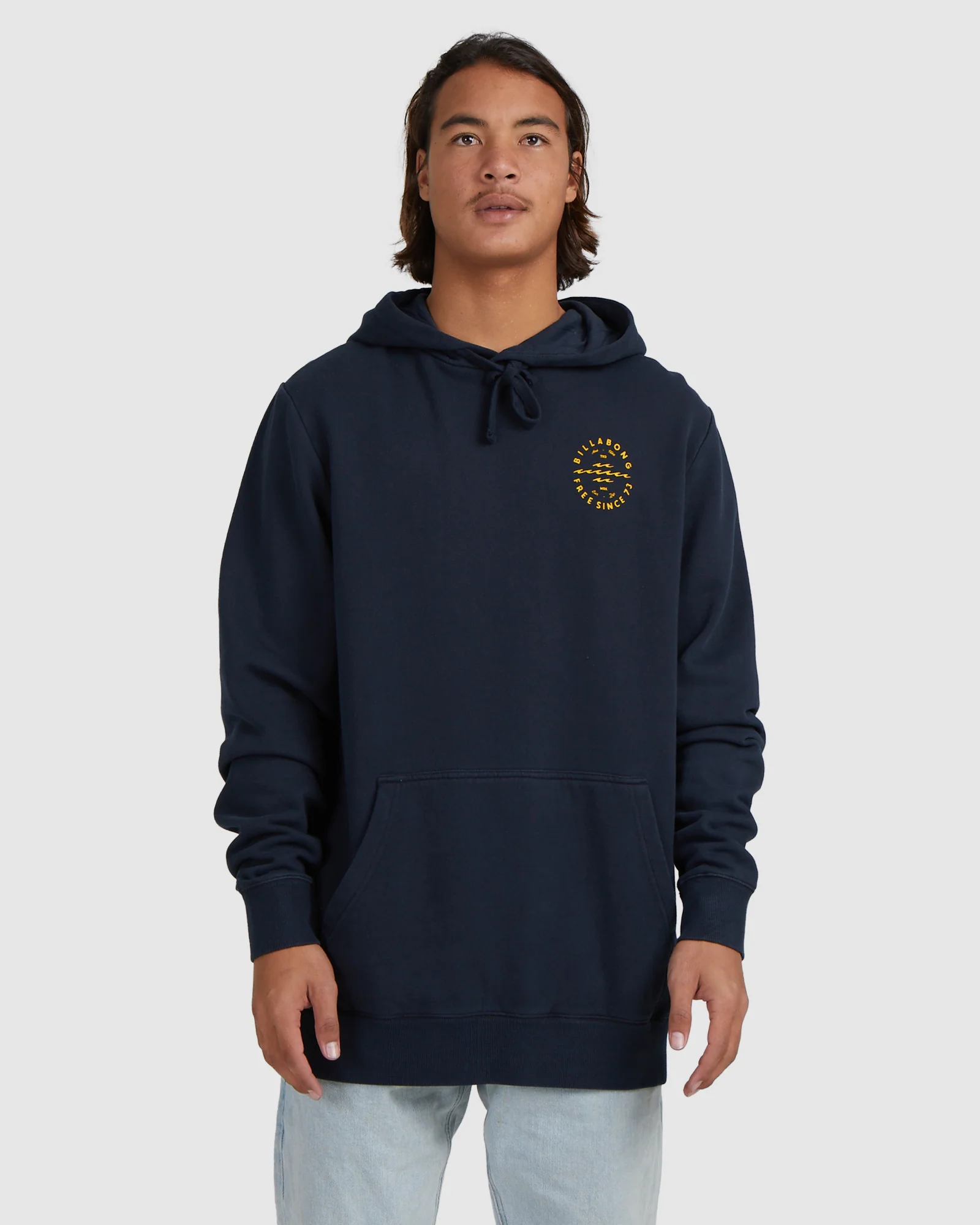 Mens Big Wave Daz Pullover Hoodie