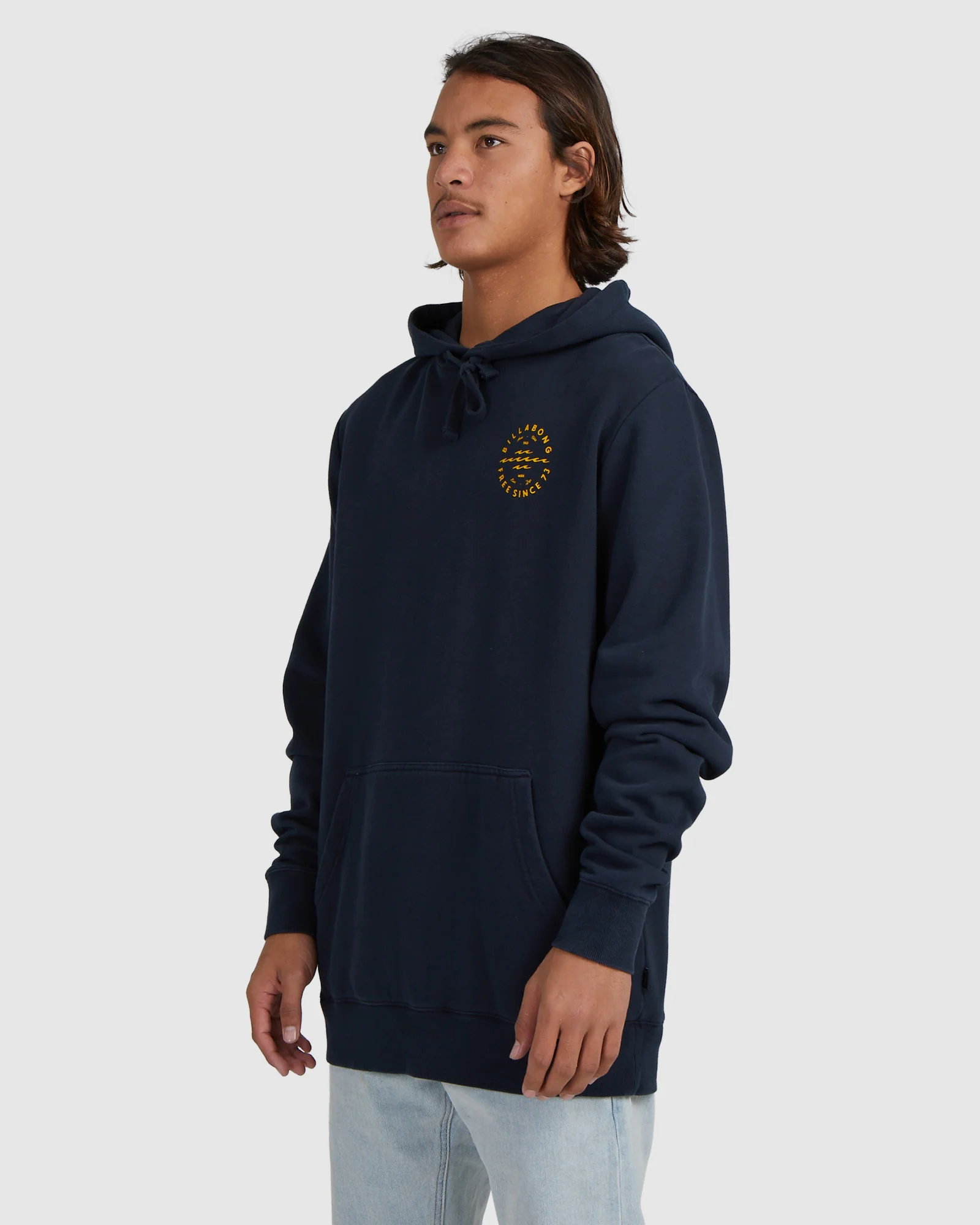 Mens Big Wave Daz Pullover Hoodie - Image 2