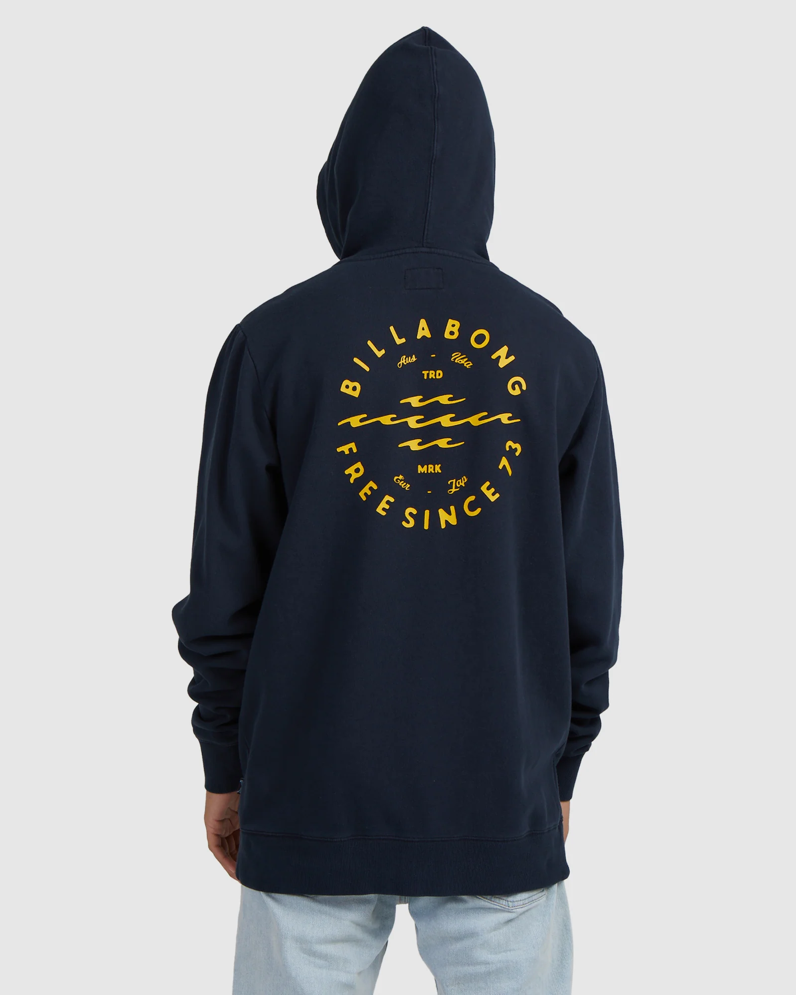 Mens Big Wave Daz Pullover Hoodie - Image 3