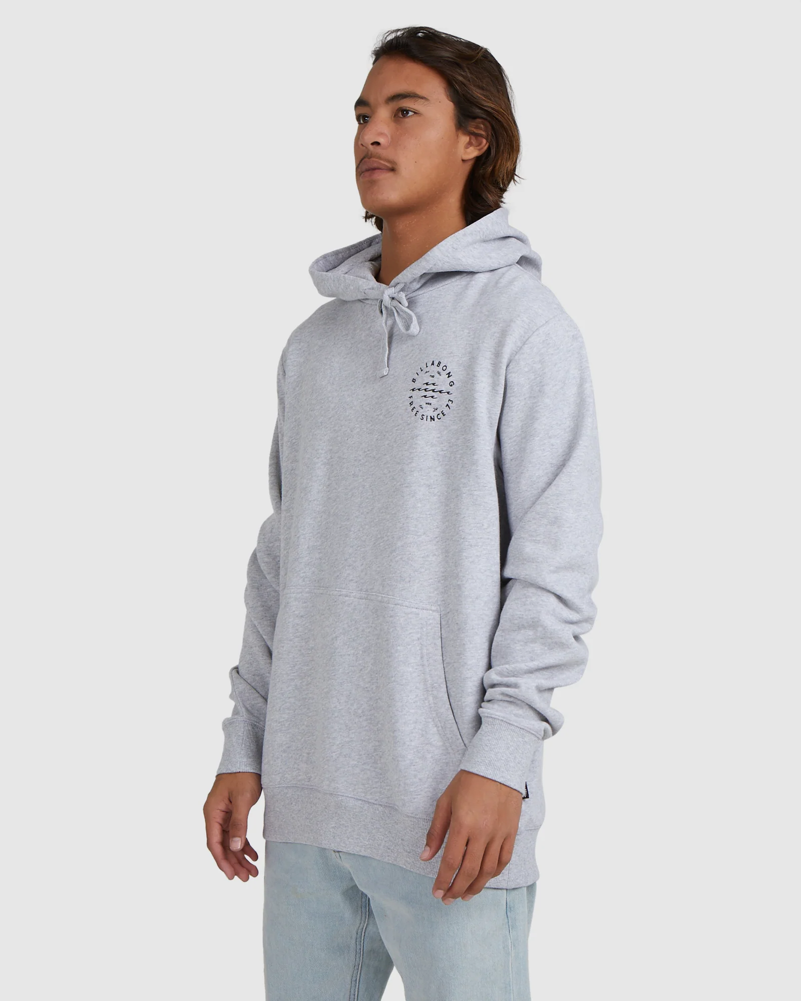 Mens Big Wave Daz Pullover Hoodie - Image 2