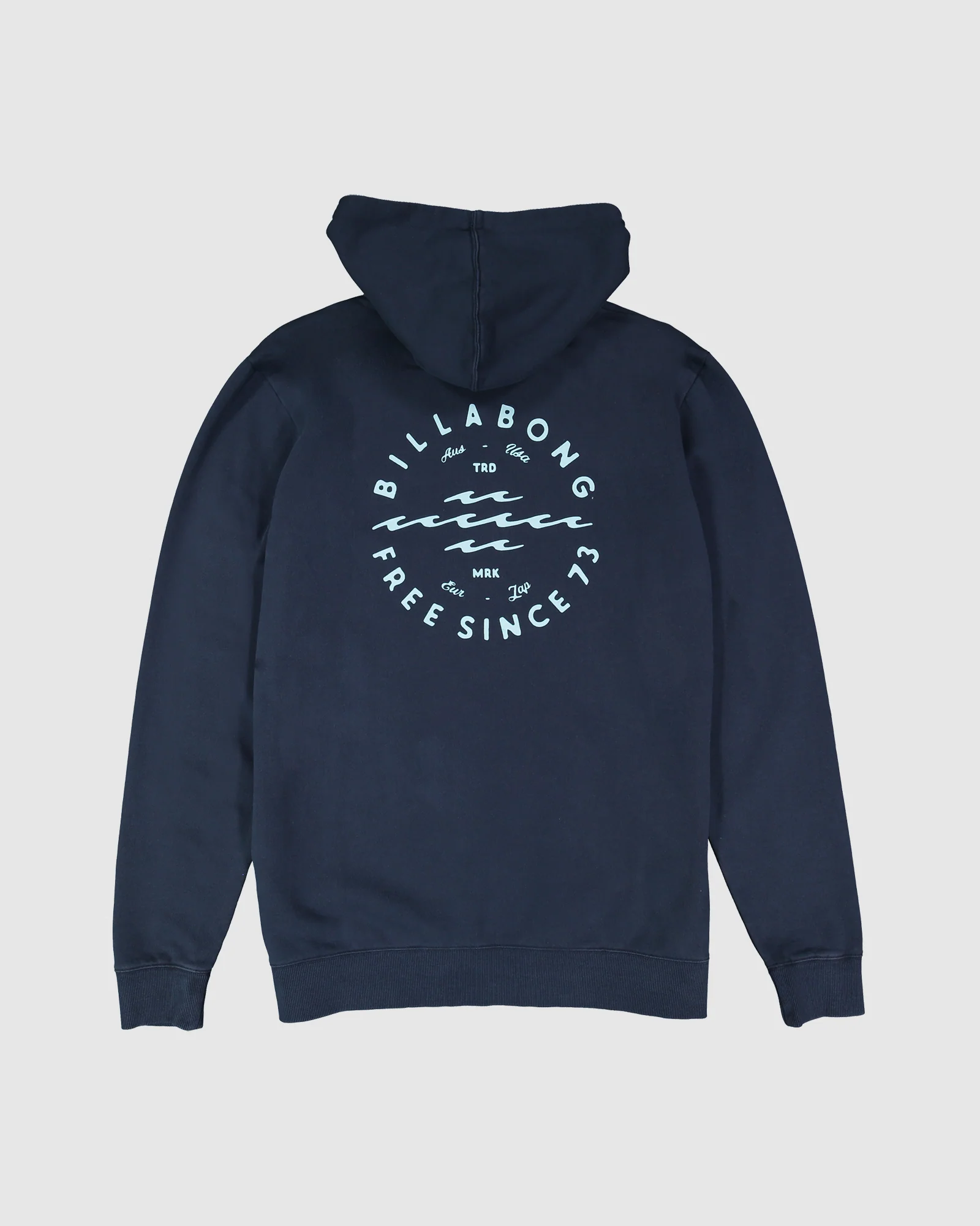 Mens Big Wave Daz Pullover Hoodie - Image 2
