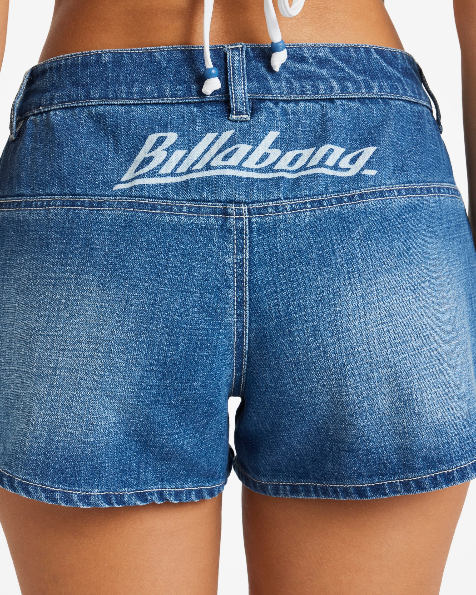 Womens Billa Legit Denim Shorts - Image 5