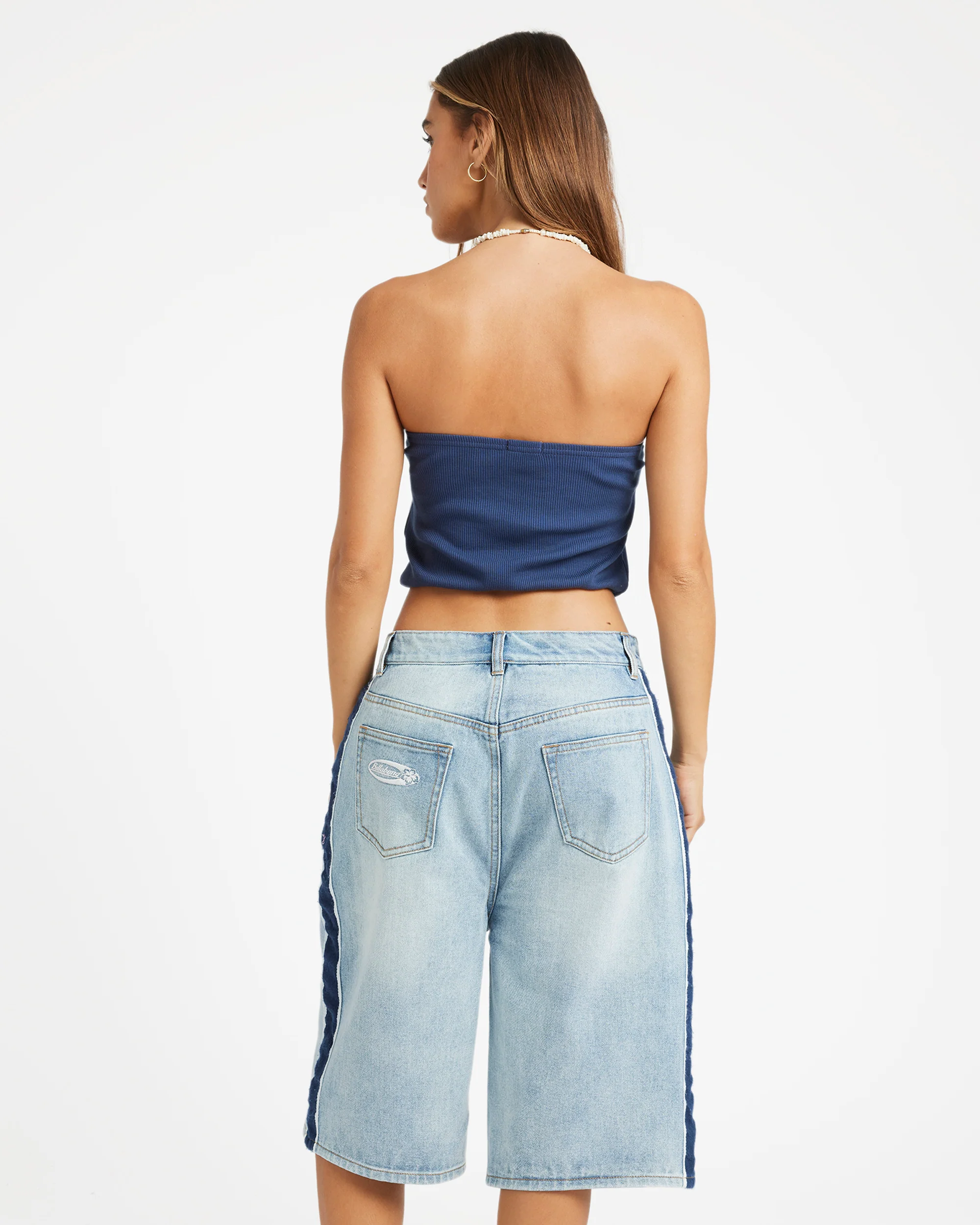 Womens Billa Rule Denim Jorts - Image 2