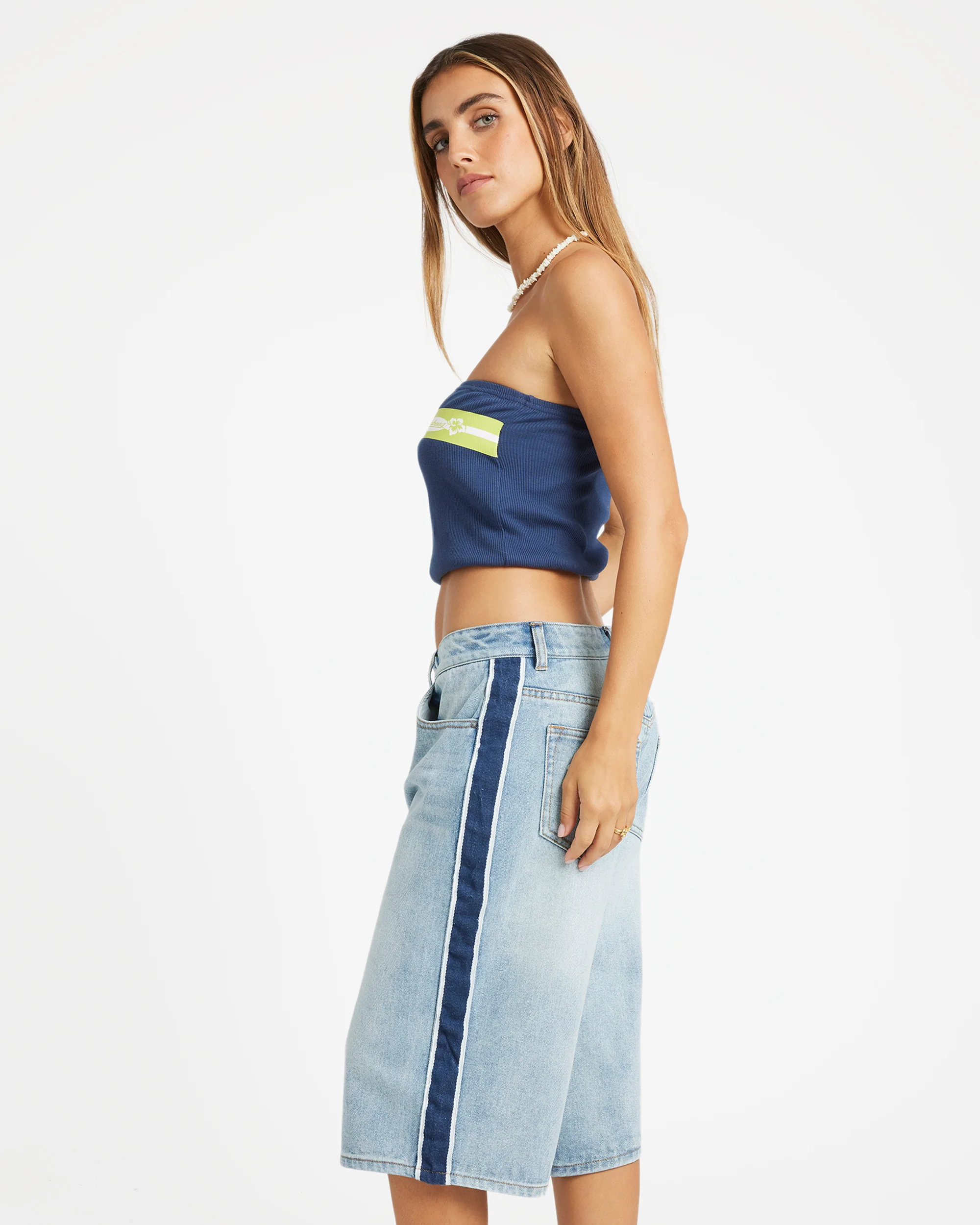 Womens Billa Rule Denim Jorts - Image 3